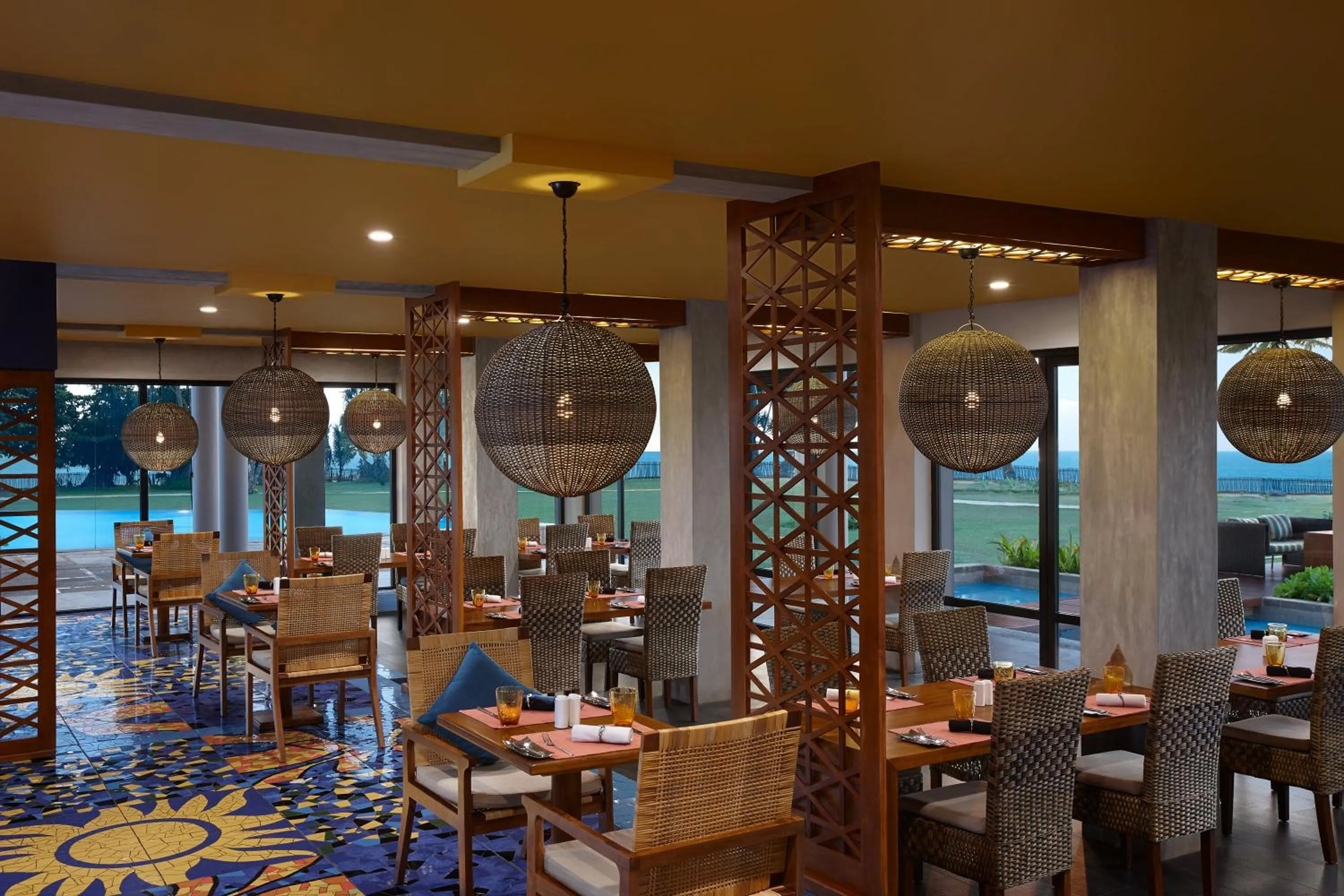 Decorative detail in Cinnamon Bey Beruwala