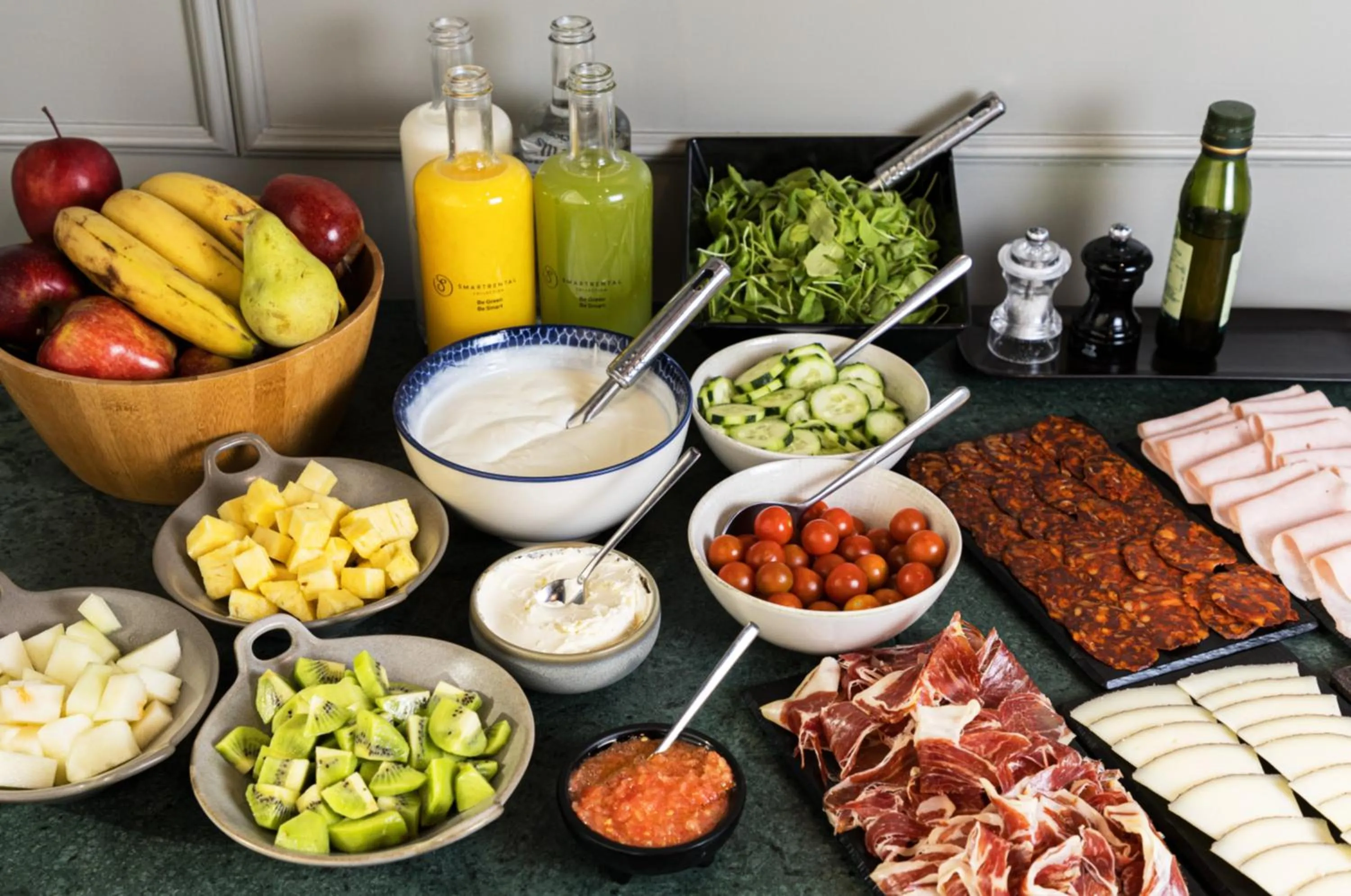 Breakfast in Smartrental Collection Gran Vía Centric