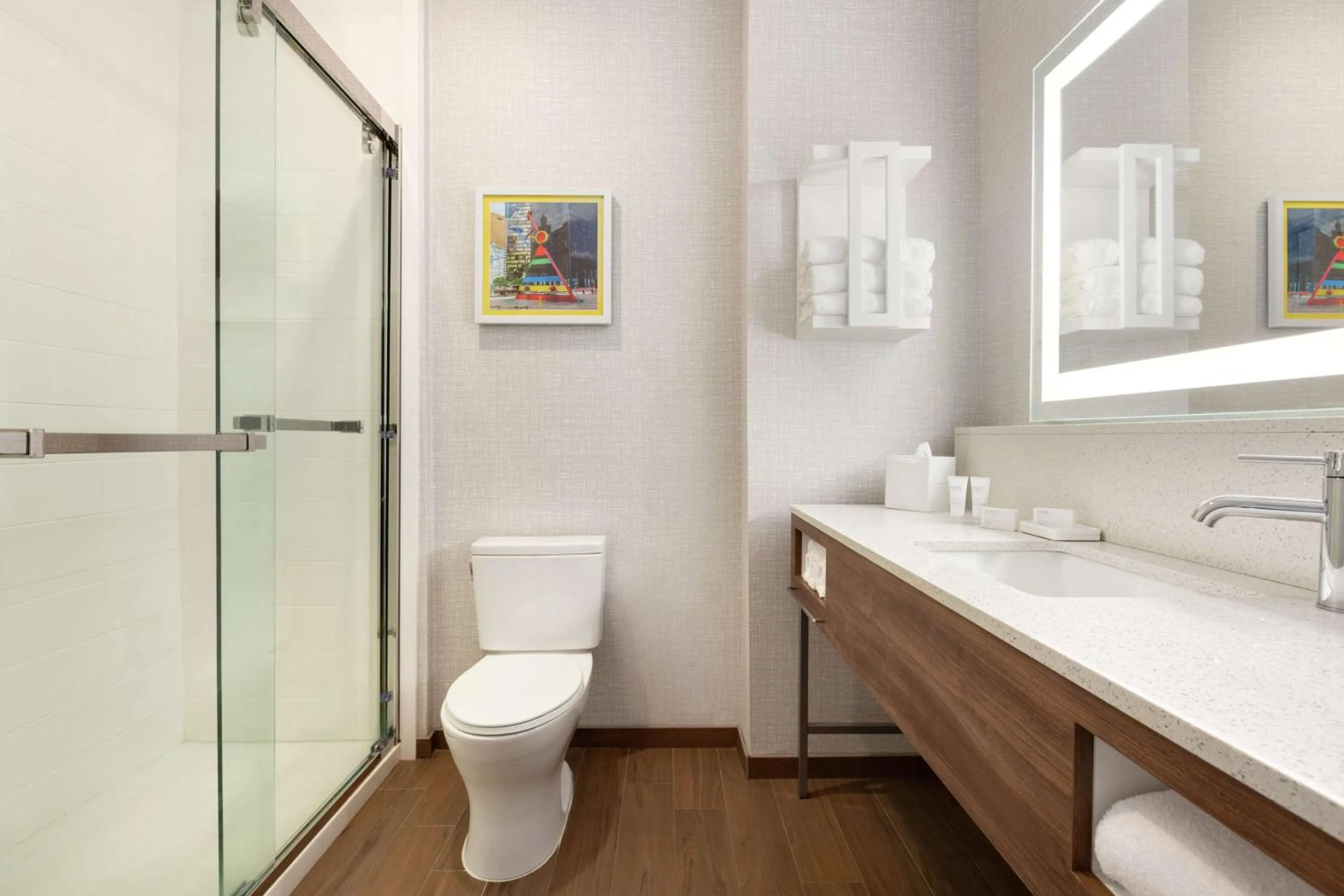 Bathroom in Hampton Inn & Suites Houston-Cypress Station