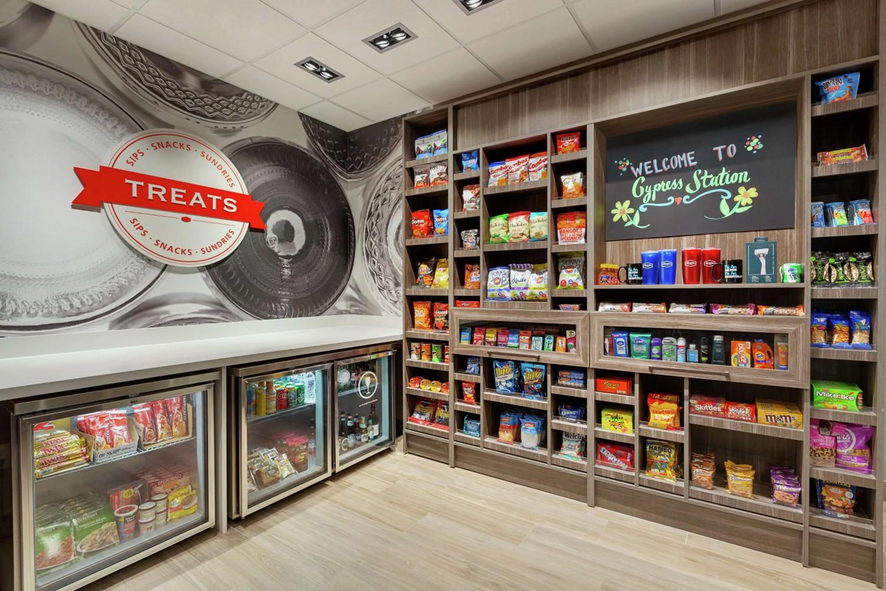 Restaurant/places to eat in Hampton Inn & Suites Houston-Cypress Station