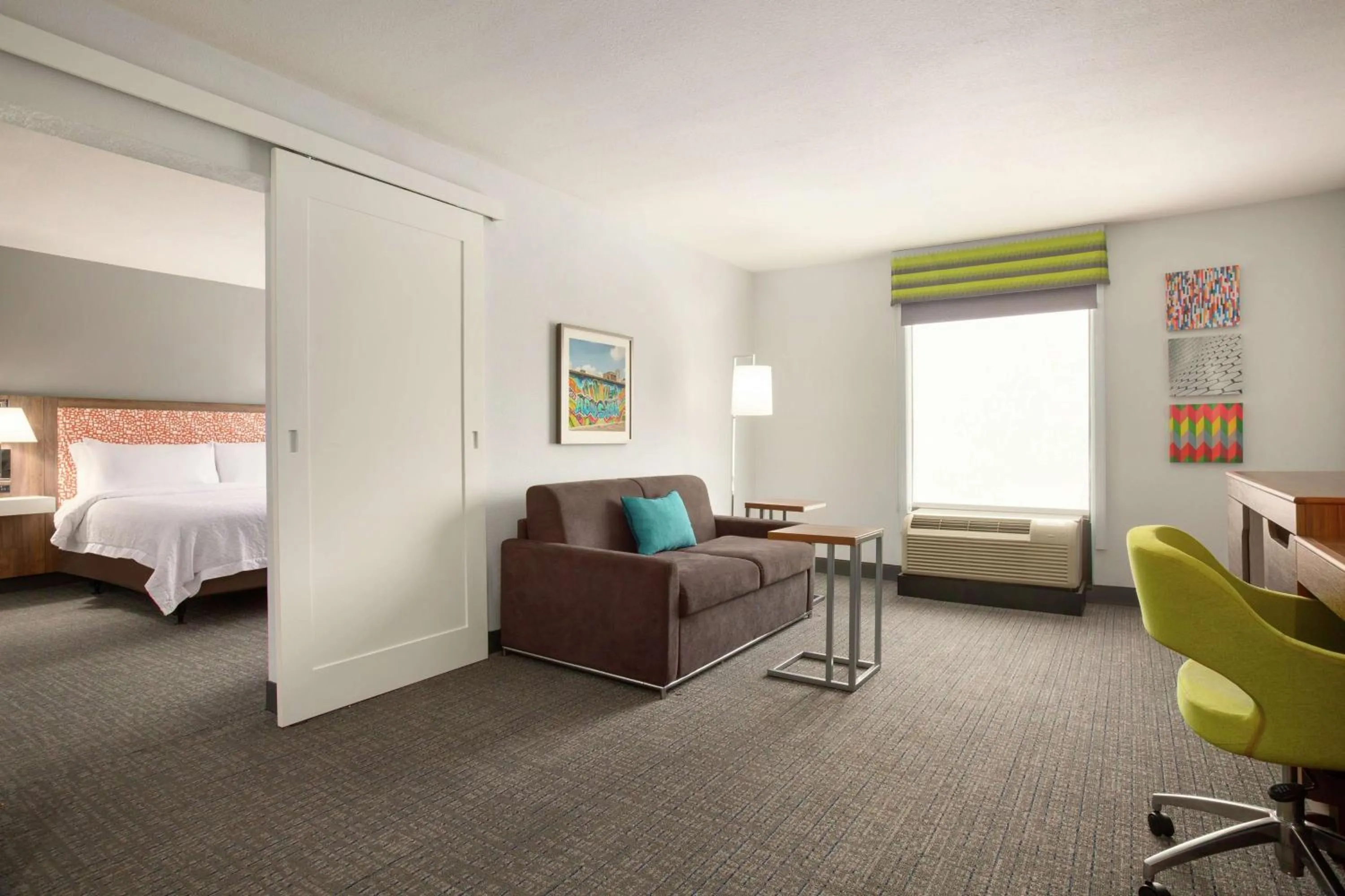 Bedroom, Bed in Hampton Inn & Suites Houston-Cypress Station