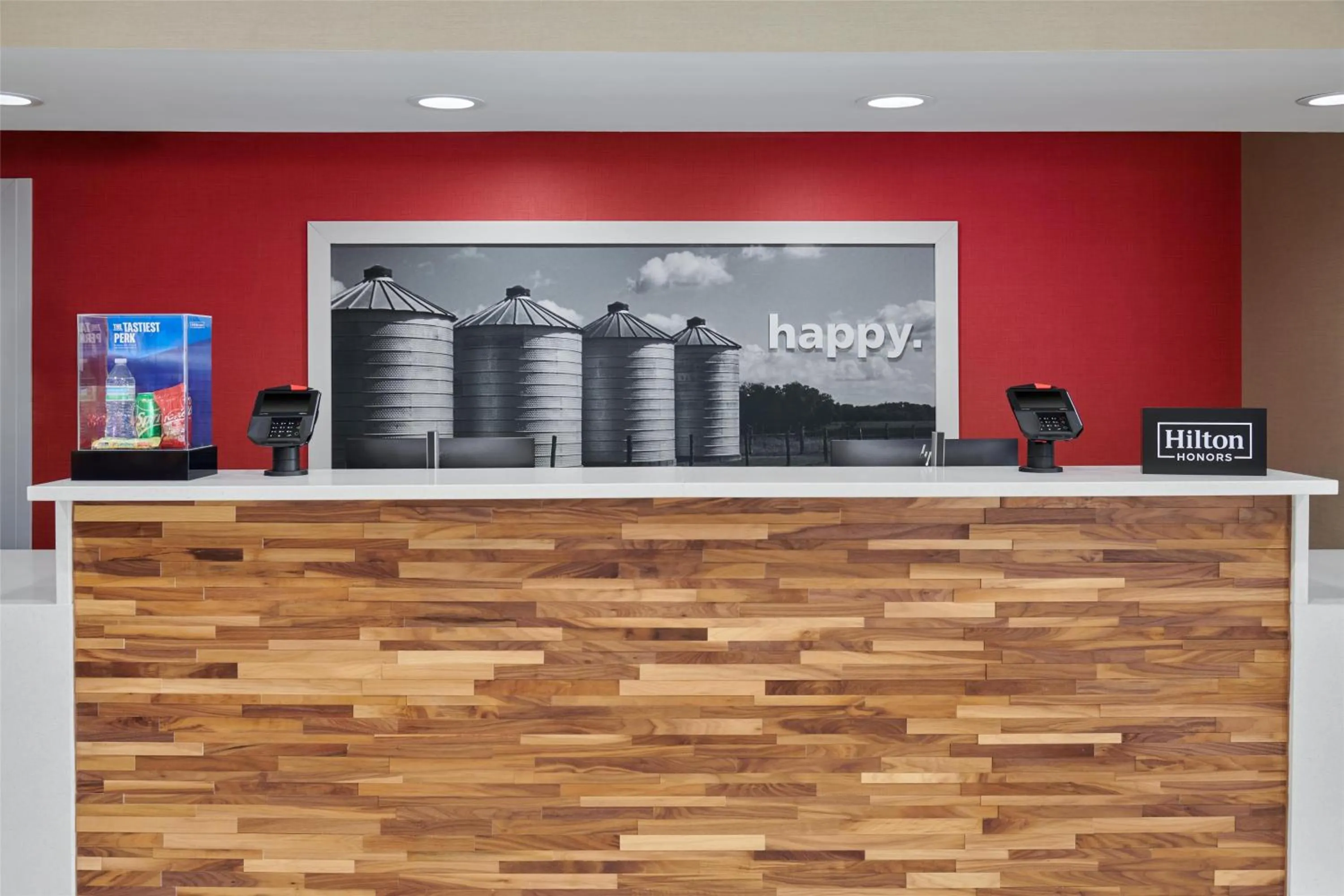 Lobby or reception in Hampton Inn Kansas City The Legends