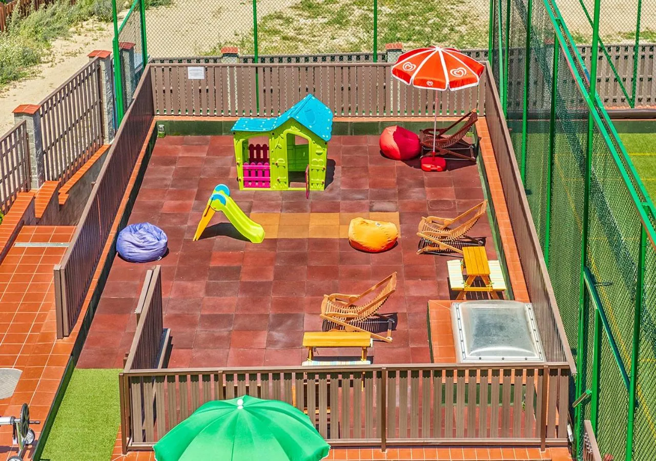 Children play ground in 7 Pools SPA Boutique Hotel