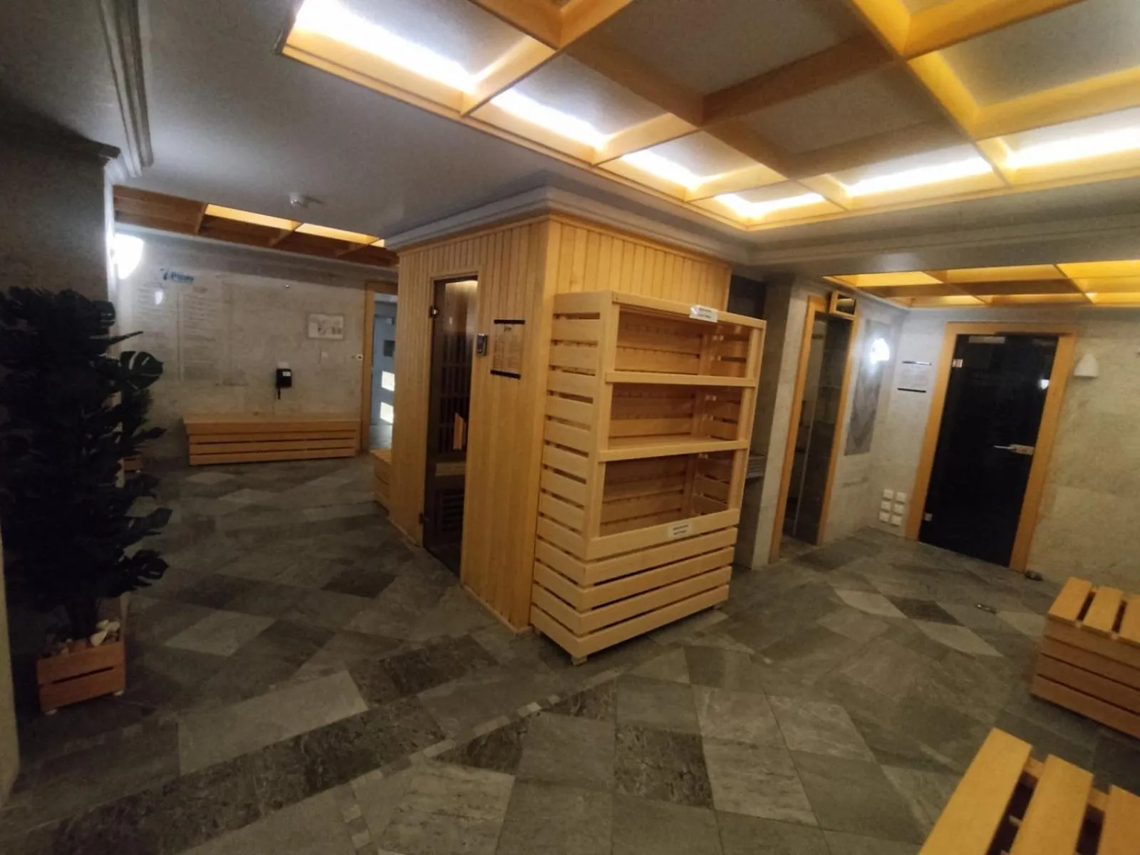 Sauna in 7 Pools SPA Boutique Hotel