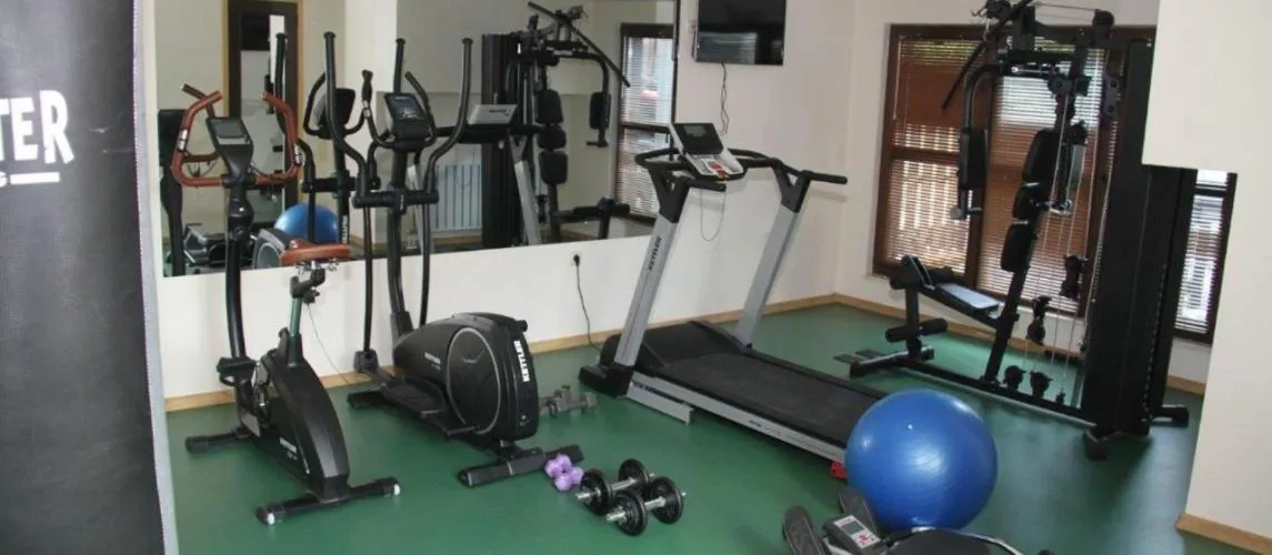 Fitness centre/facilities in 7 Pools SPA Boutique Hotel