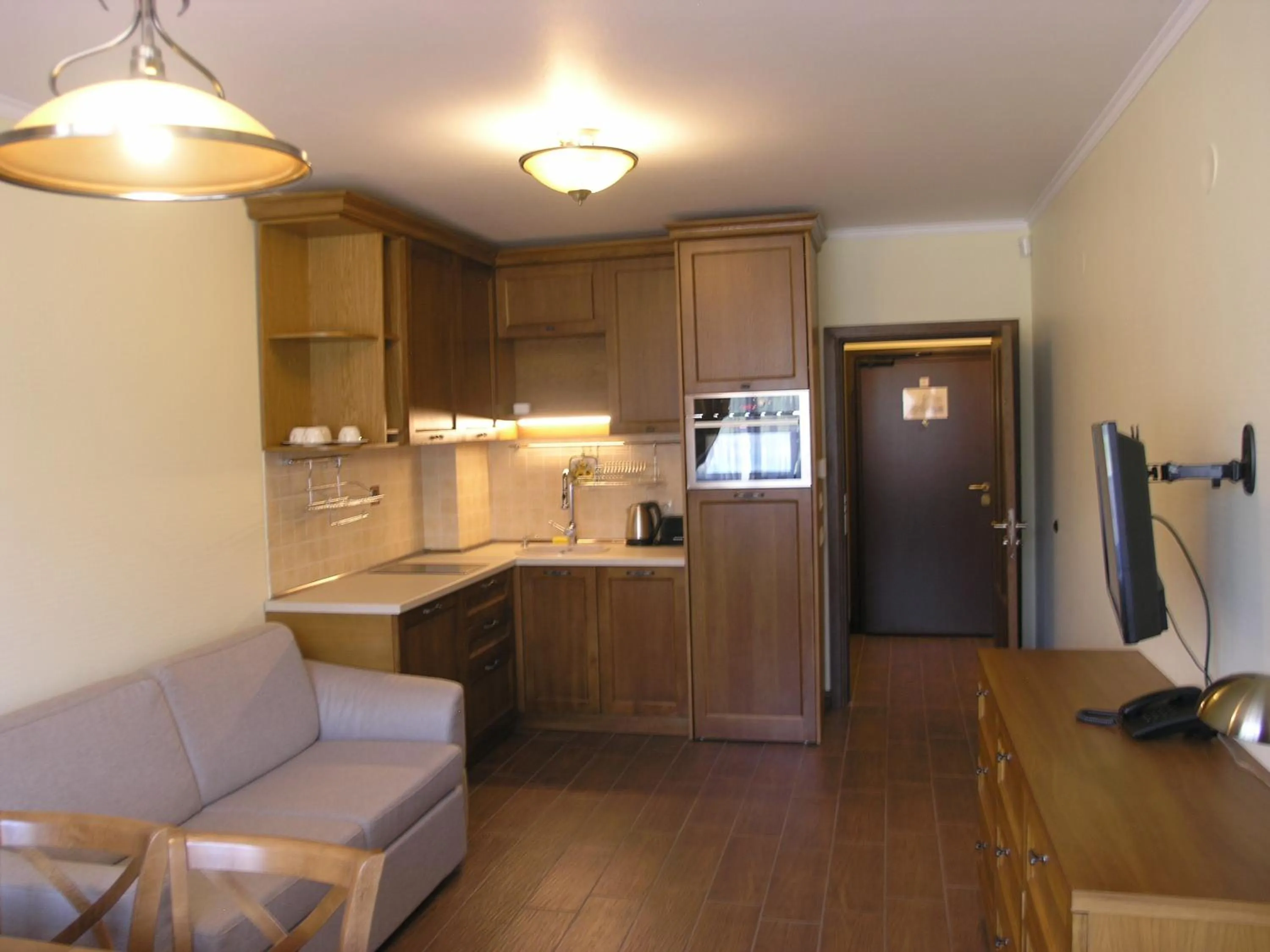 Kitchen or kitchenette in 7 Pools SPA Boutique Hotel