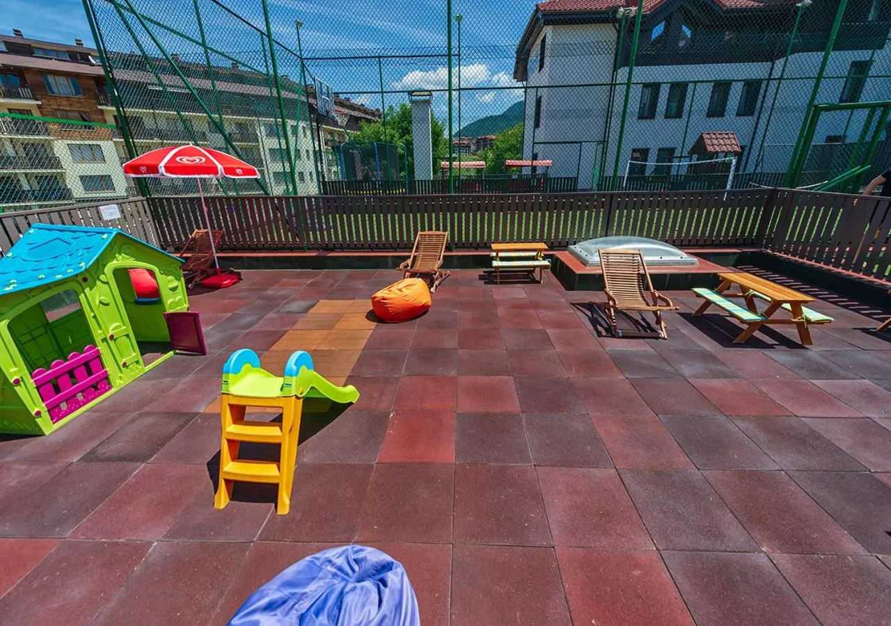 Children play ground in 7 Pools SPA Boutique Hotel