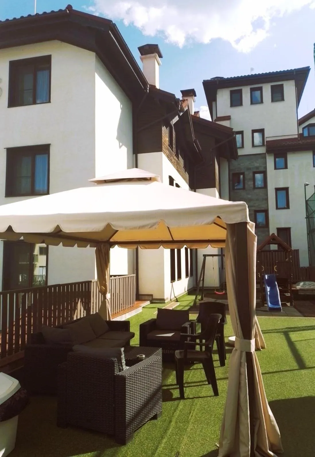 Seating area in 7 Pools SPA Boutique Hotel