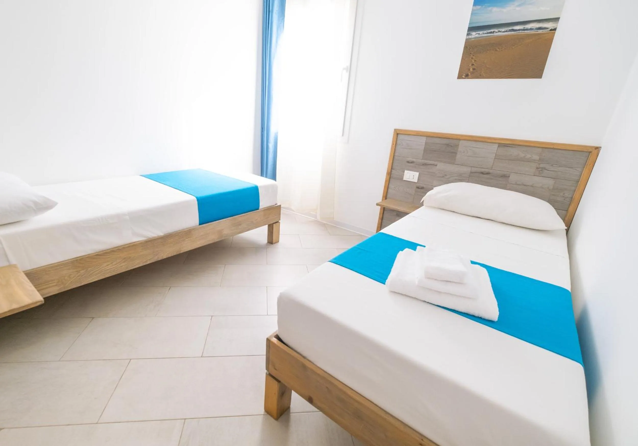 Bed in Halos Casa Resort