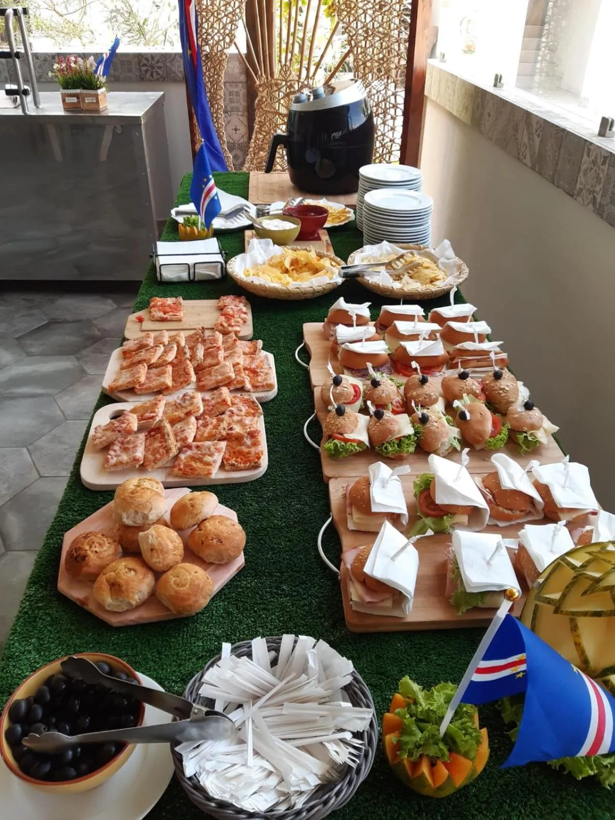 Food and drinks in Halos Casa Resort