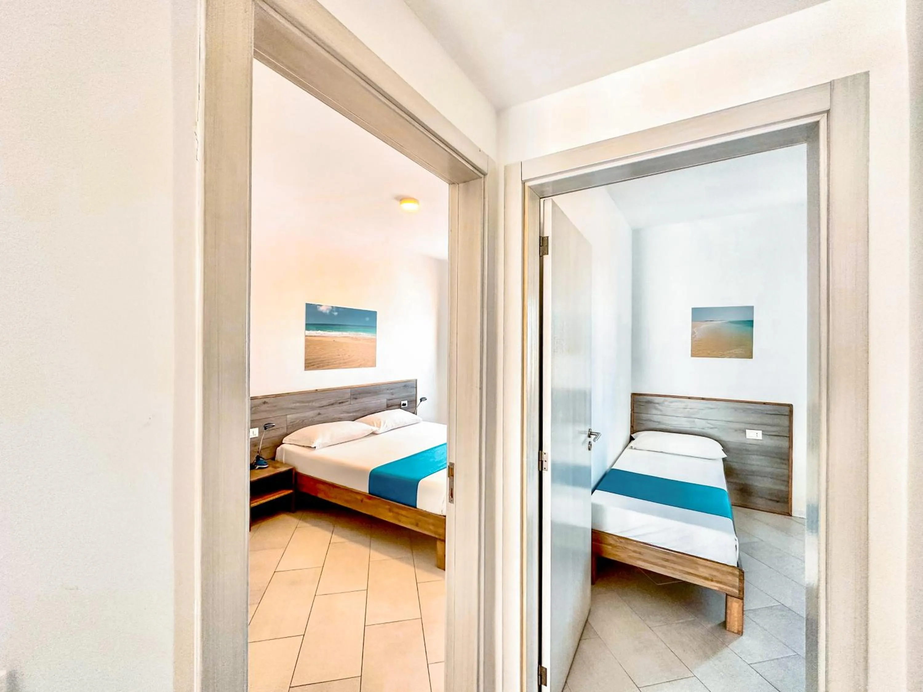 Bed in Halos Casa Resort