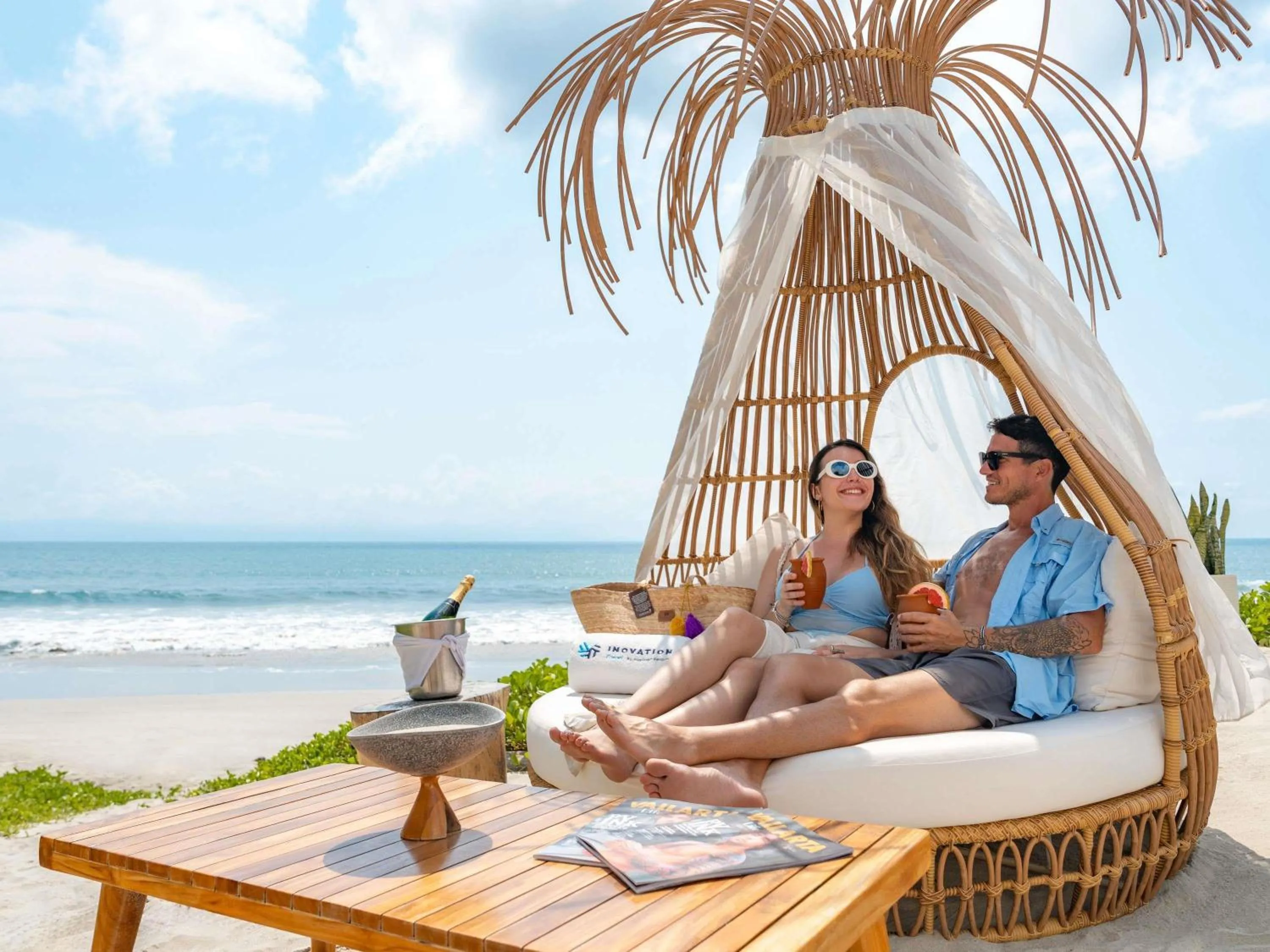 Lounge or bar in Armony Marival Resort & Spa Punta de Mita - MGallery collection