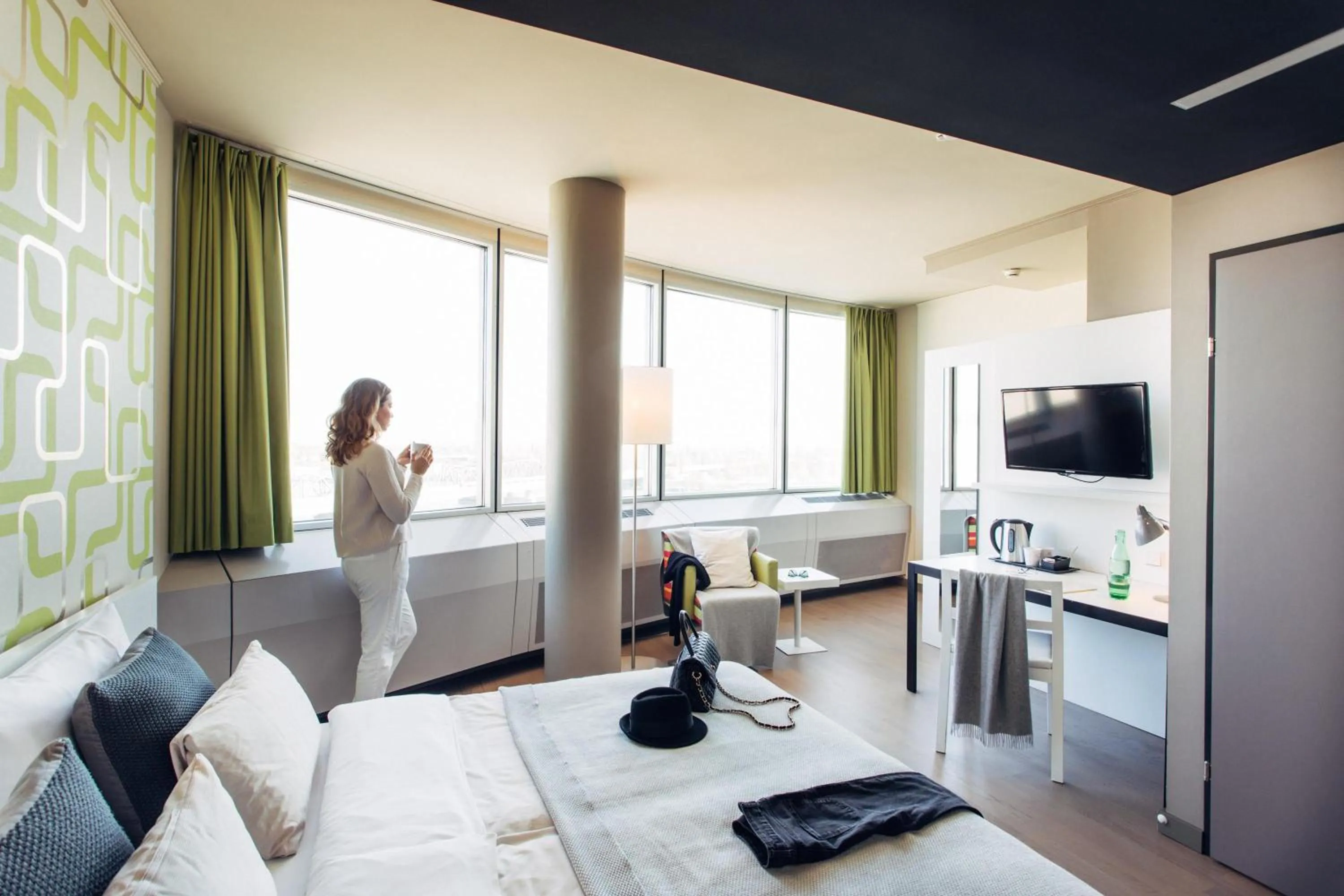 Photo of the whole room, Bed in harry's home Wien hotel & apartments