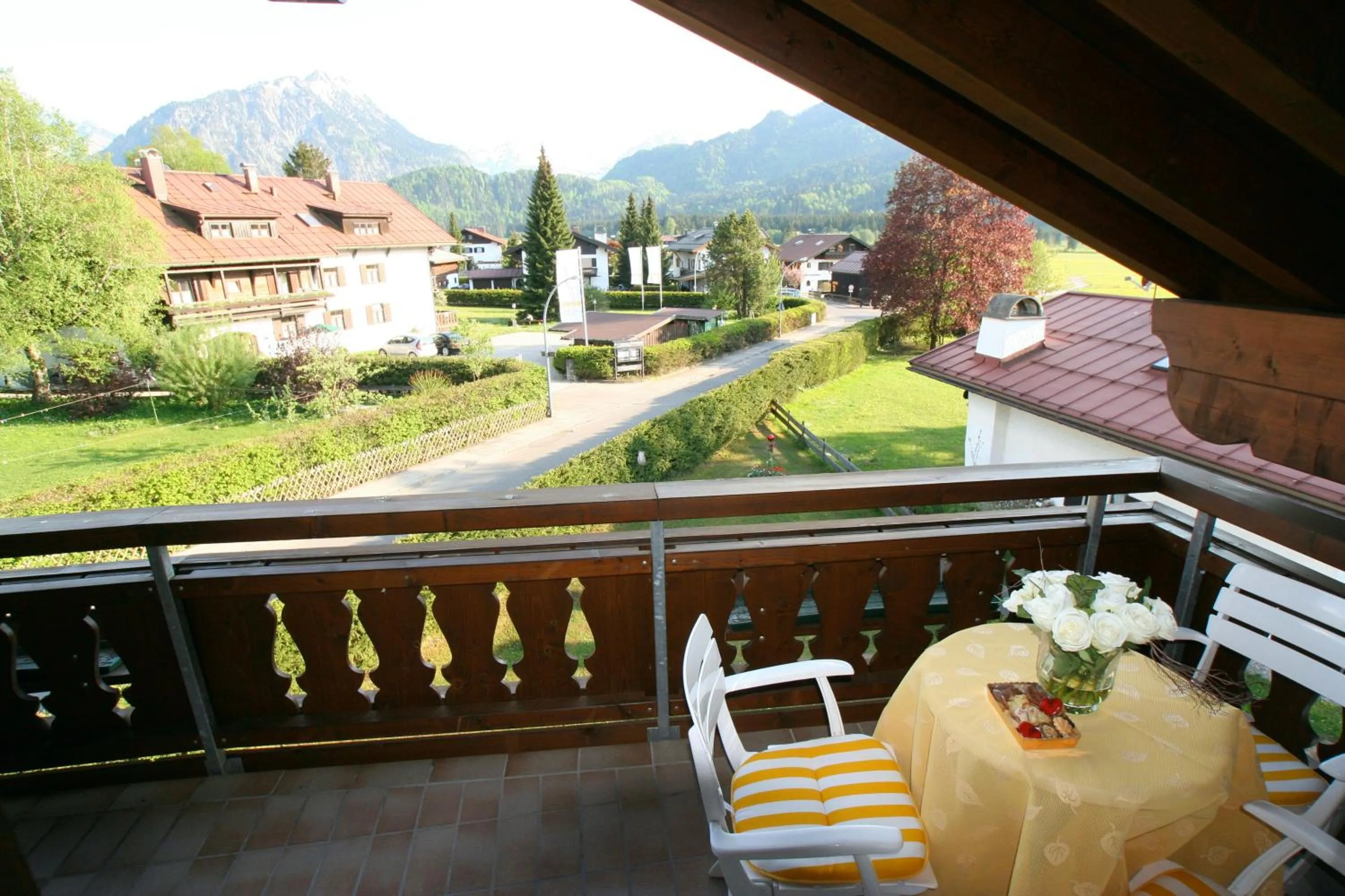 Bird's eye view in Ferienwohnungen Gerlach