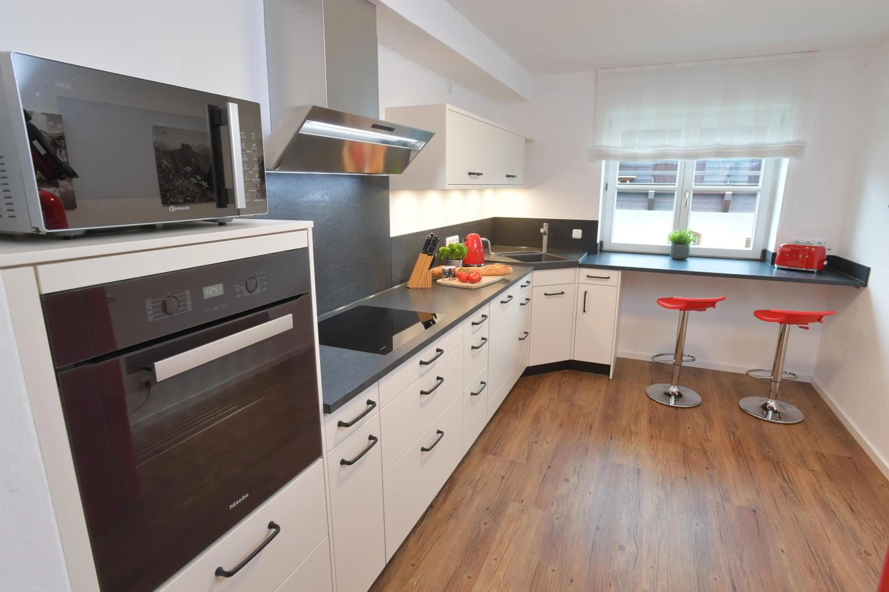 Kitchen or kitchenette in Ferienwohnungen Gerlach