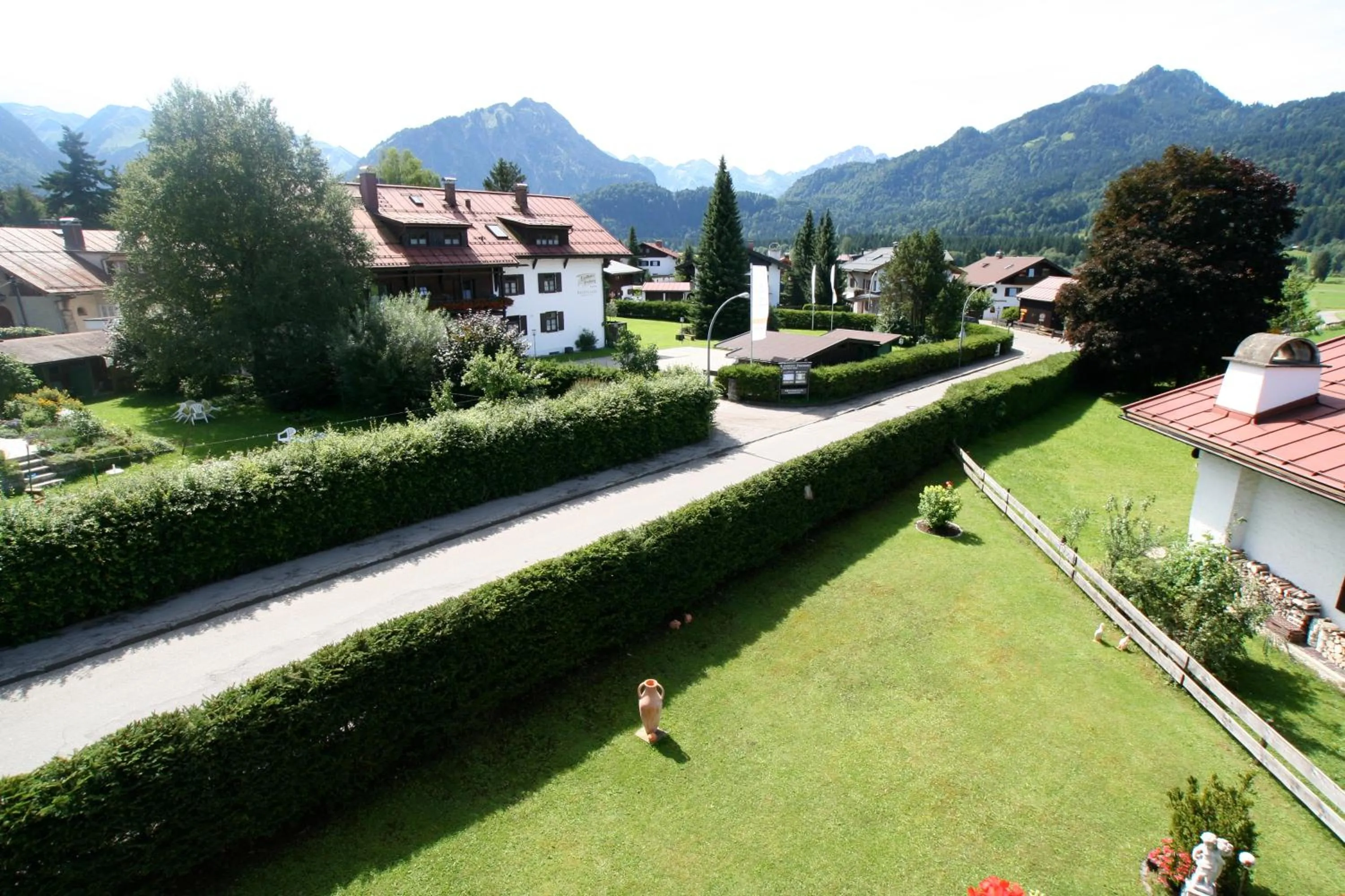 Bird's eye view in Ferienwohnungen Gerlach