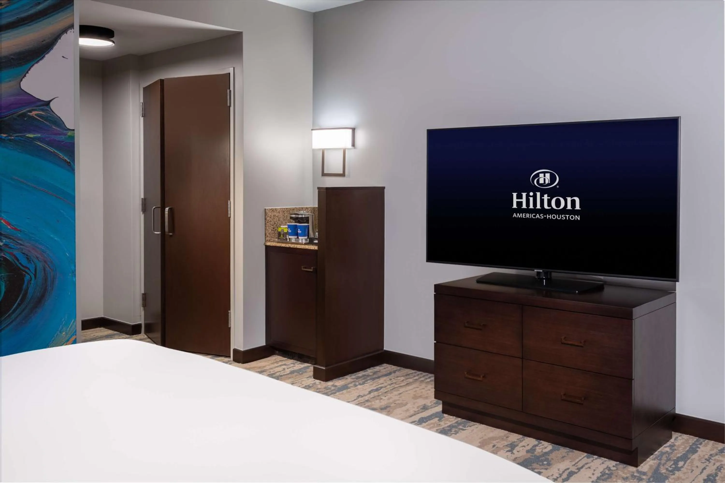 Bedroom, Bed in Hilton Americas - Houston