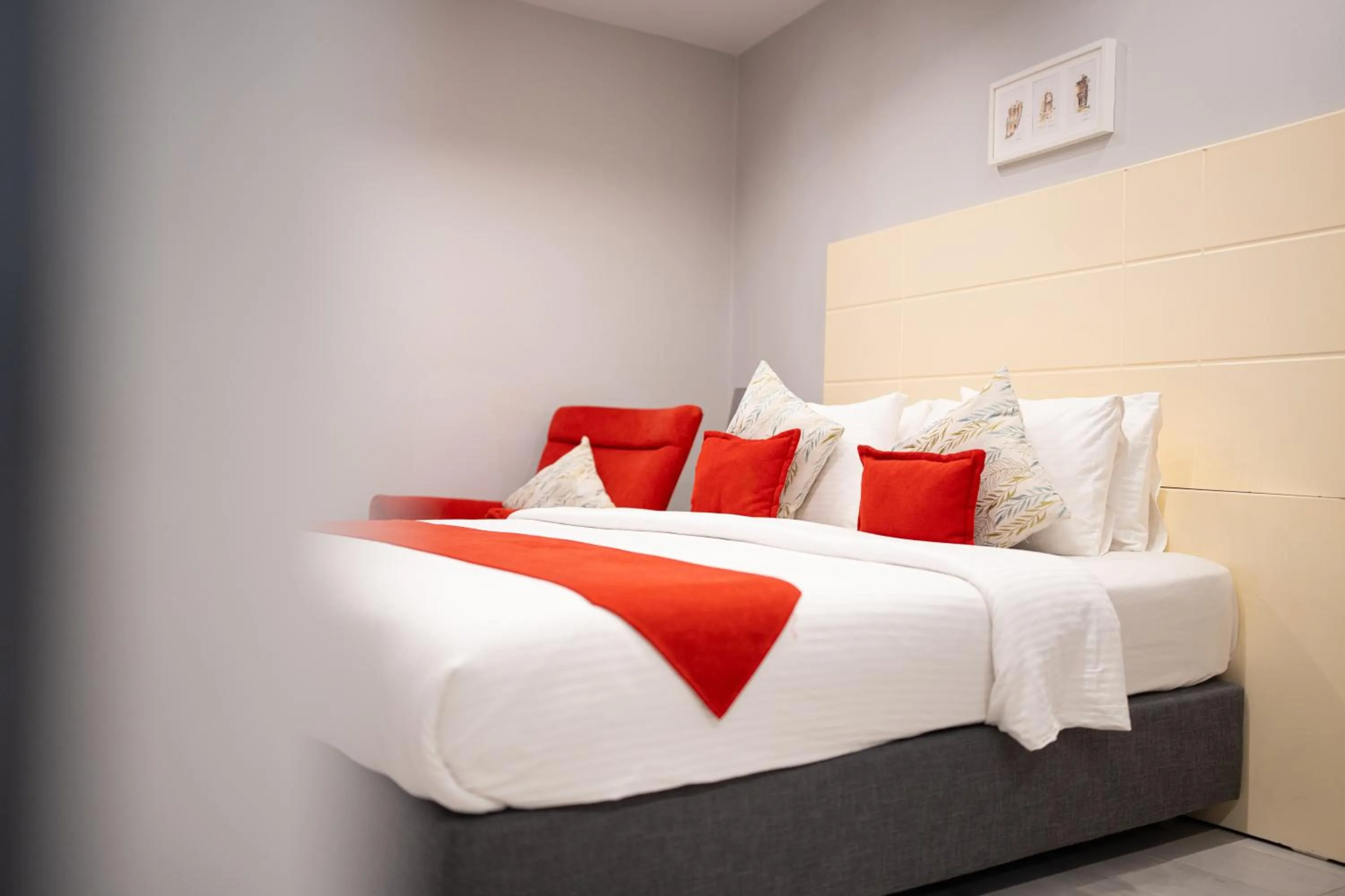 Bed in Petra Boutique Hotel