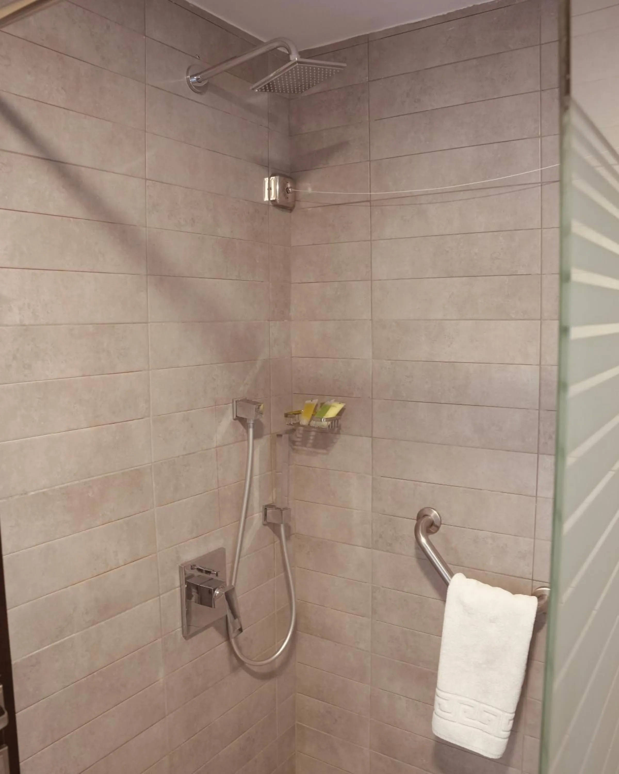Shower in Petra Boutique Hotel