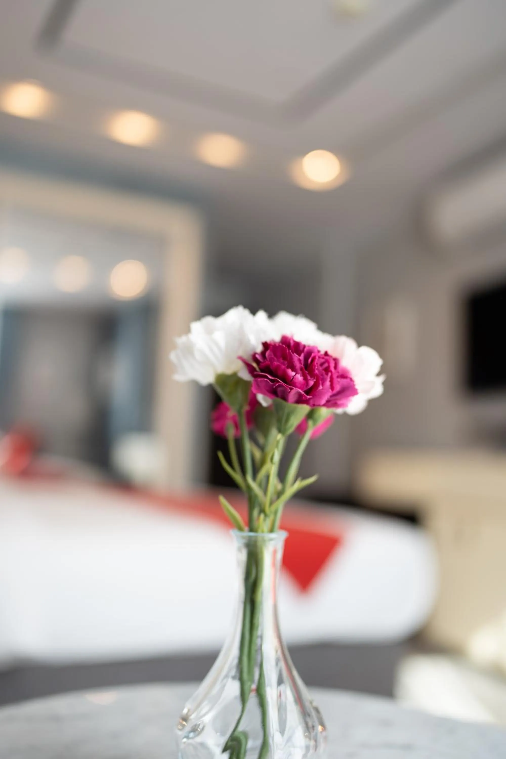 Bed in Petra Boutique Hotel