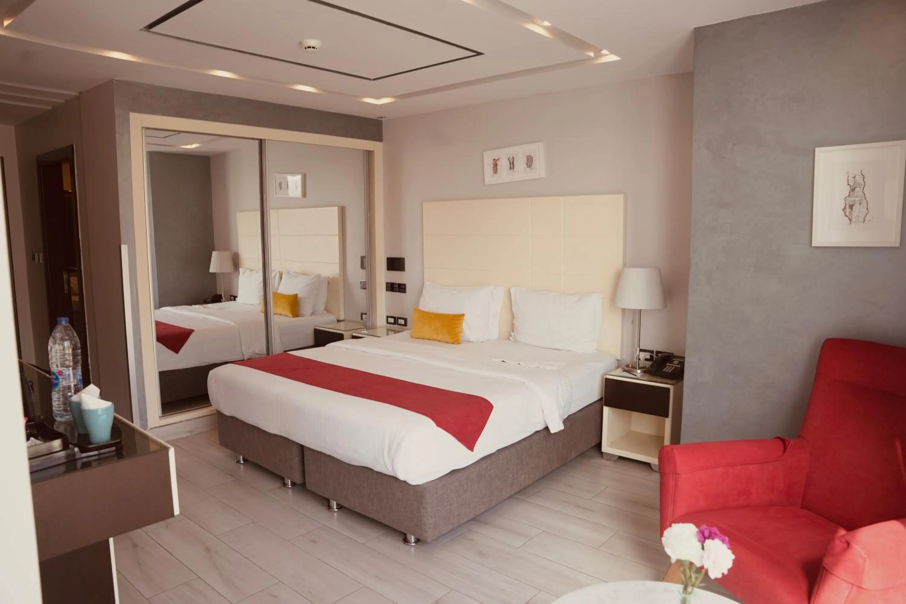 Photo of the whole room, Bed in Petra Boutique Hotel