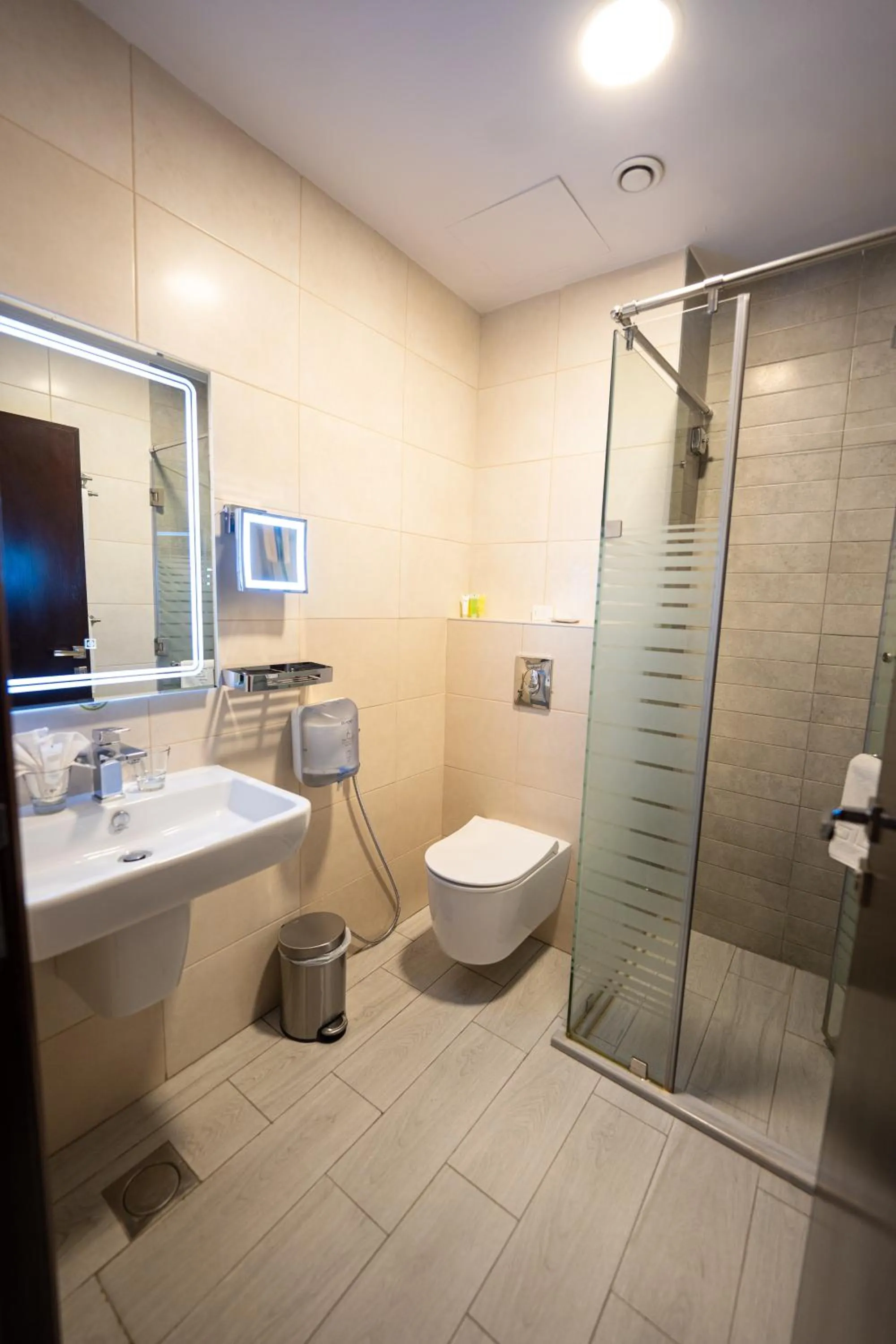 Shower in Petra Boutique Hotel