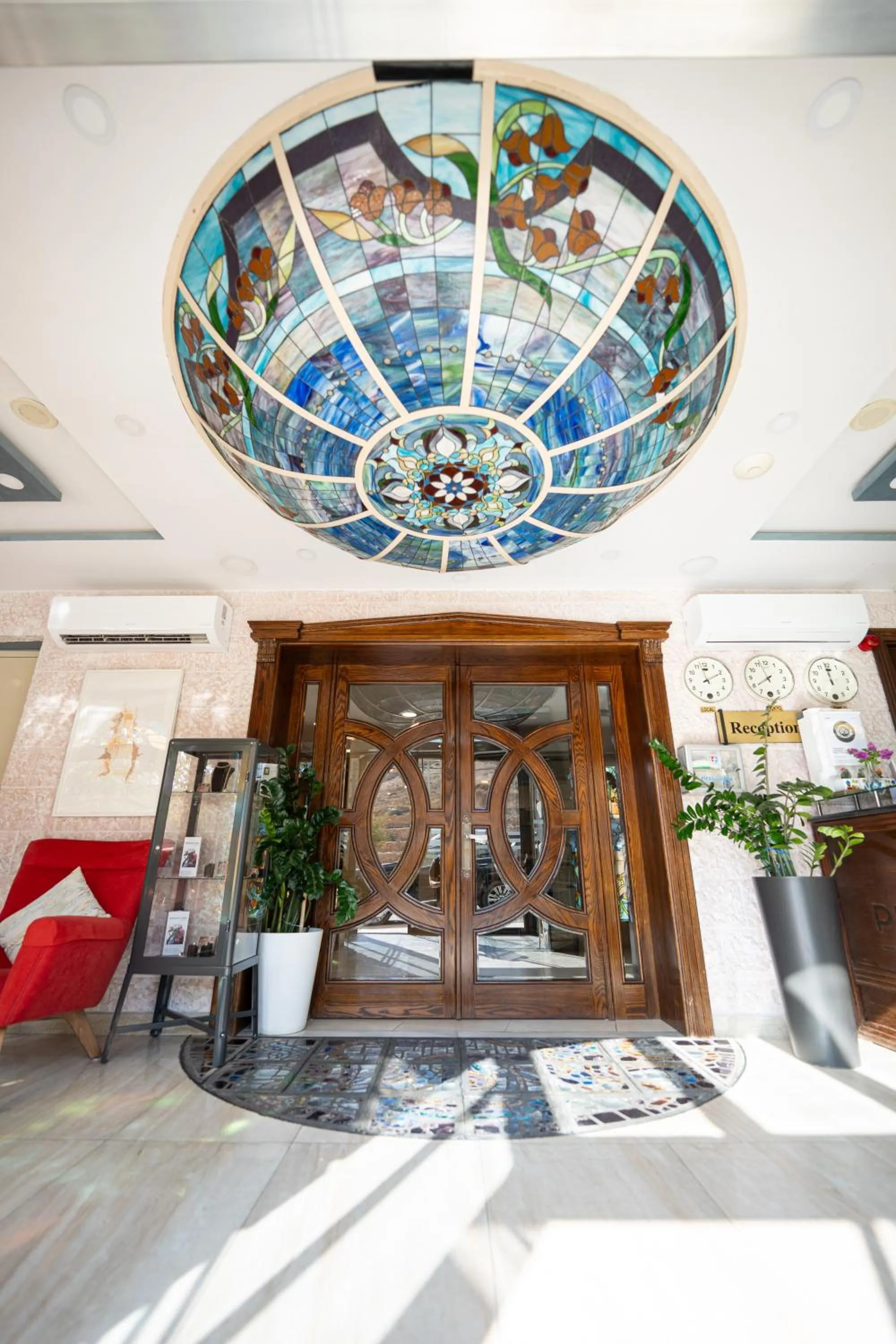 Seating area in Petra Boutique Hotel