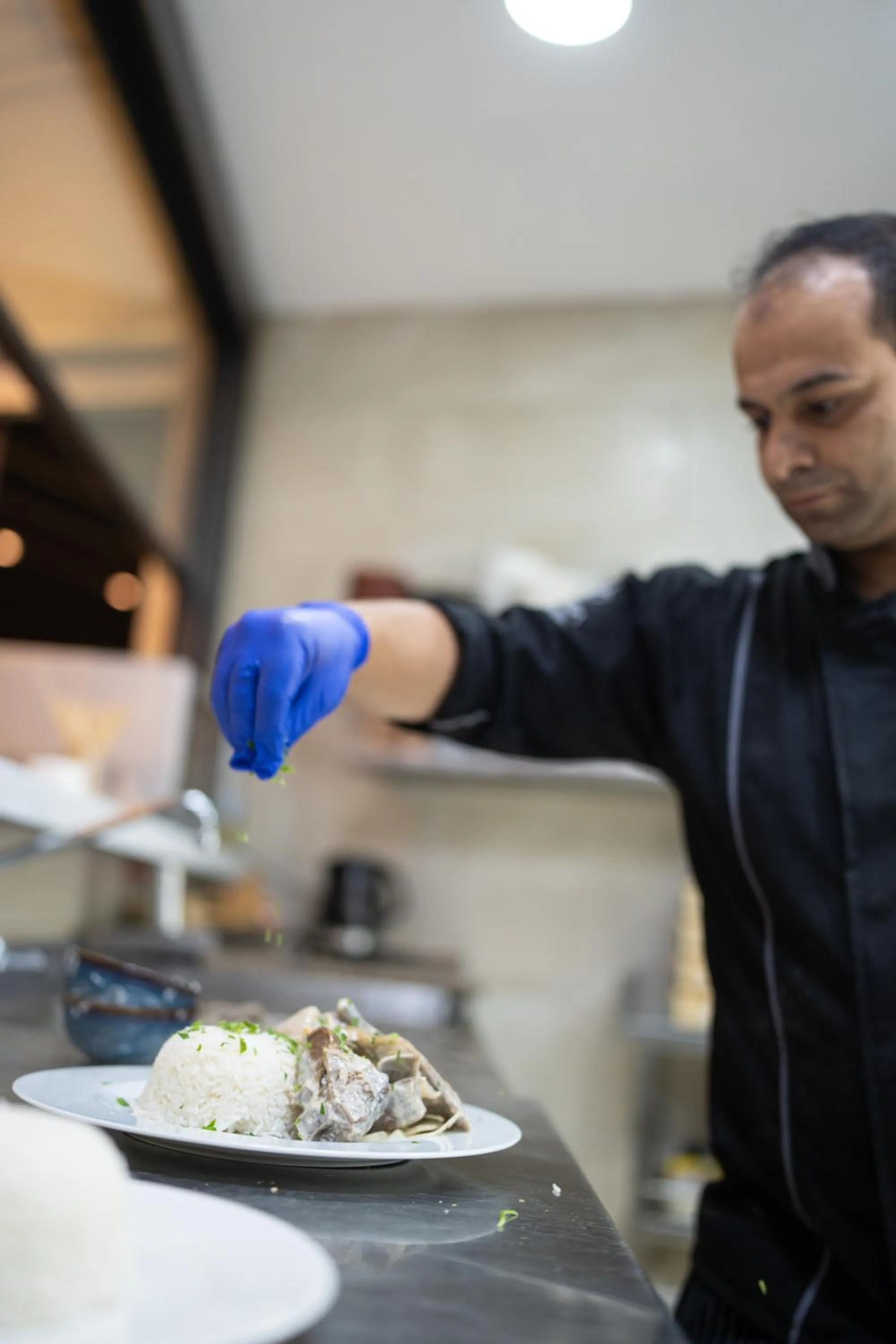 Kitchen or kitchenette in Petra Boutique Hotel