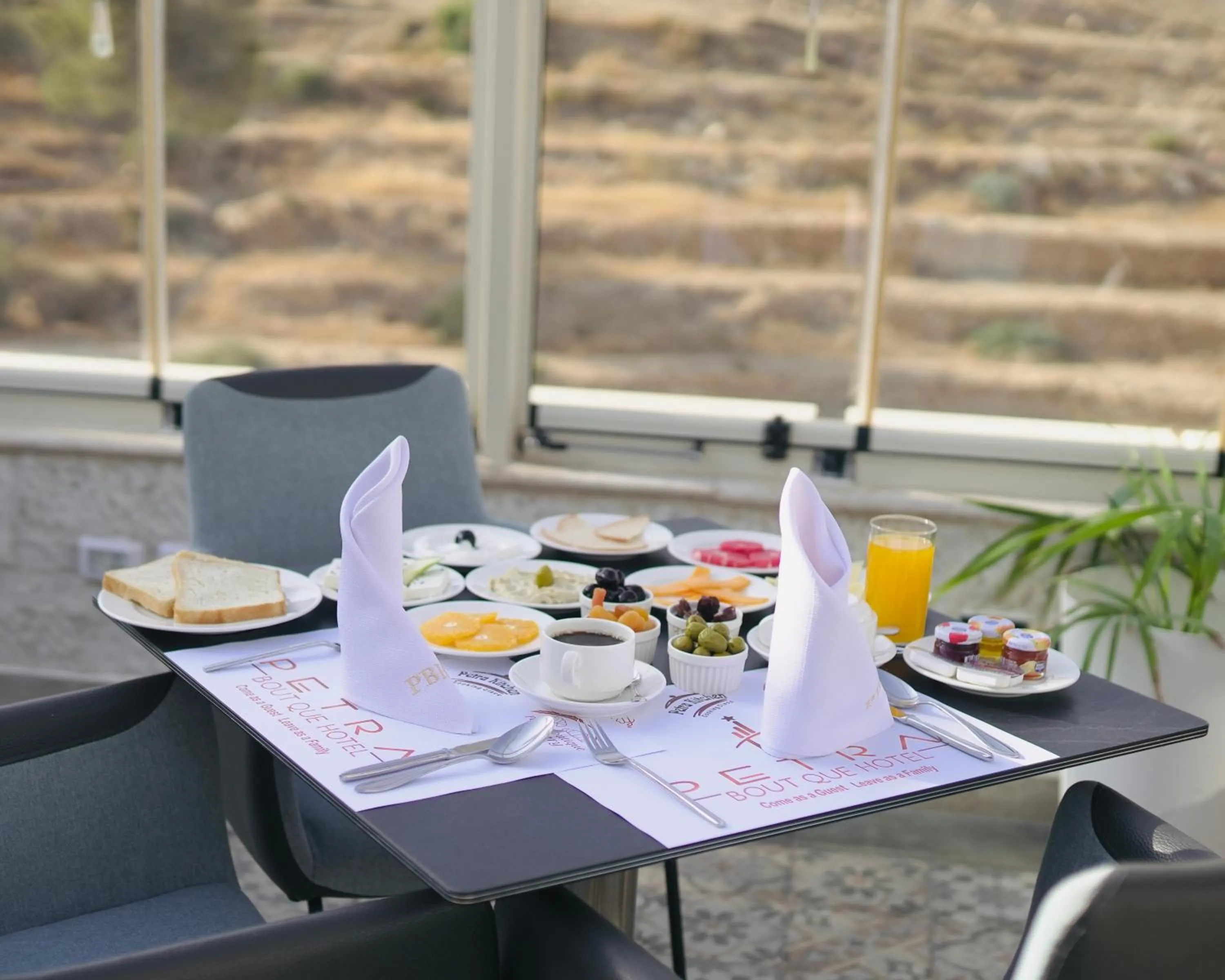 Breakfast in Petra Boutique Hotel