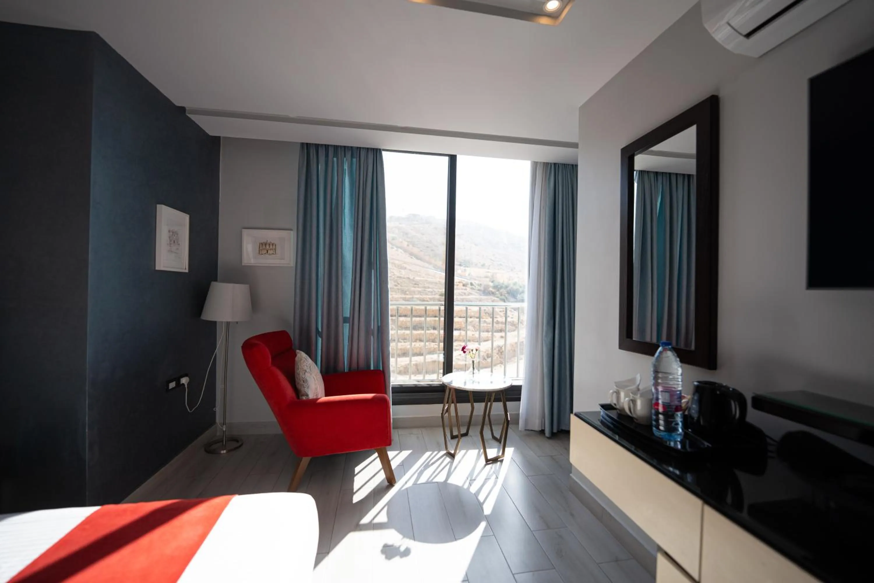 Photo of the whole room, Bed in Petra Boutique Hotel