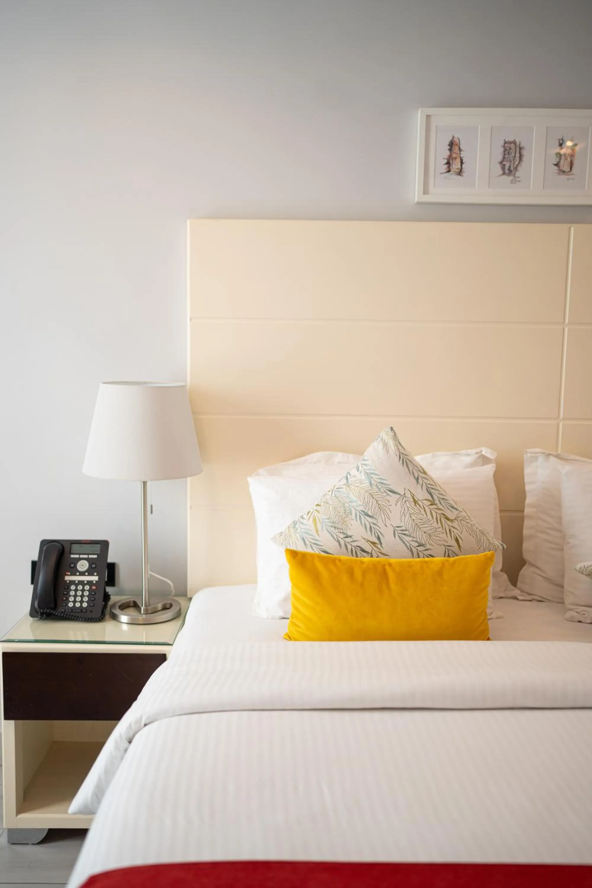 Bed in Petra Boutique Hotel