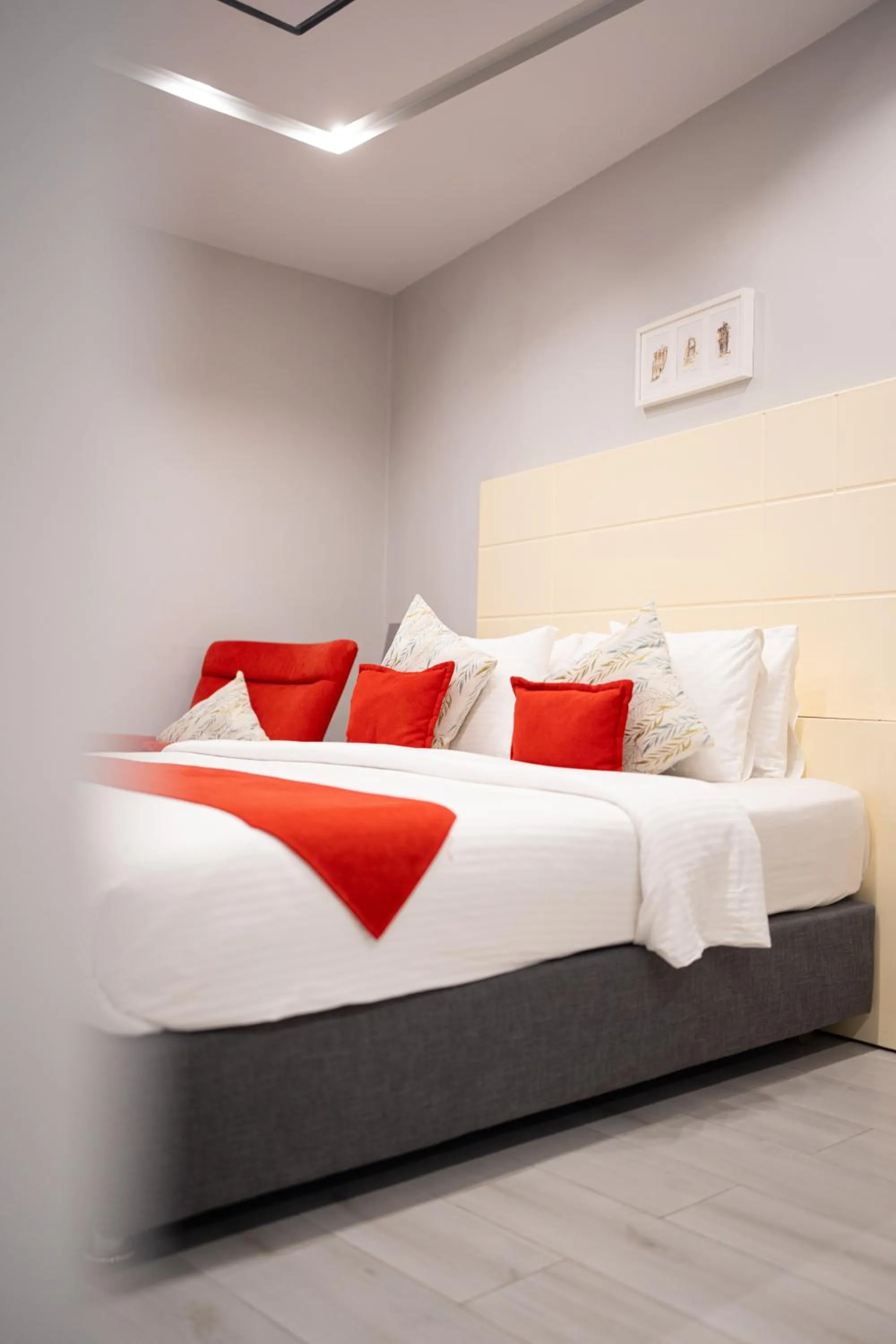 Bed in Petra Boutique Hotel