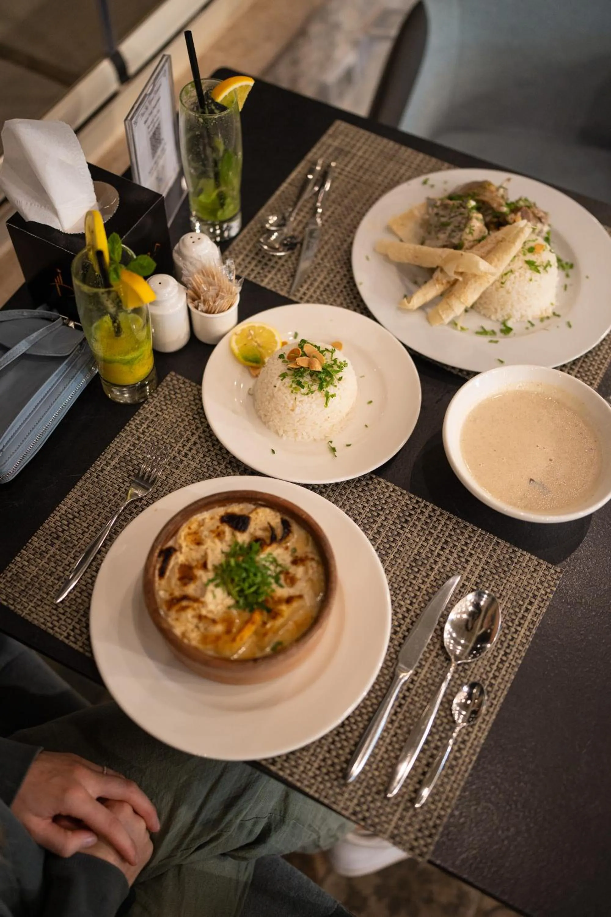 Food in Petra Boutique Hotel