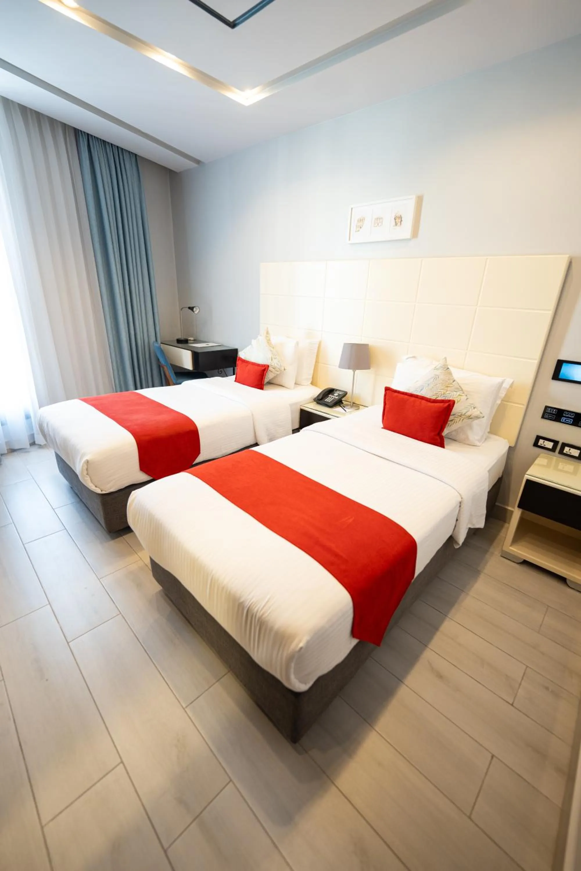 Bed in Petra Boutique Hotel