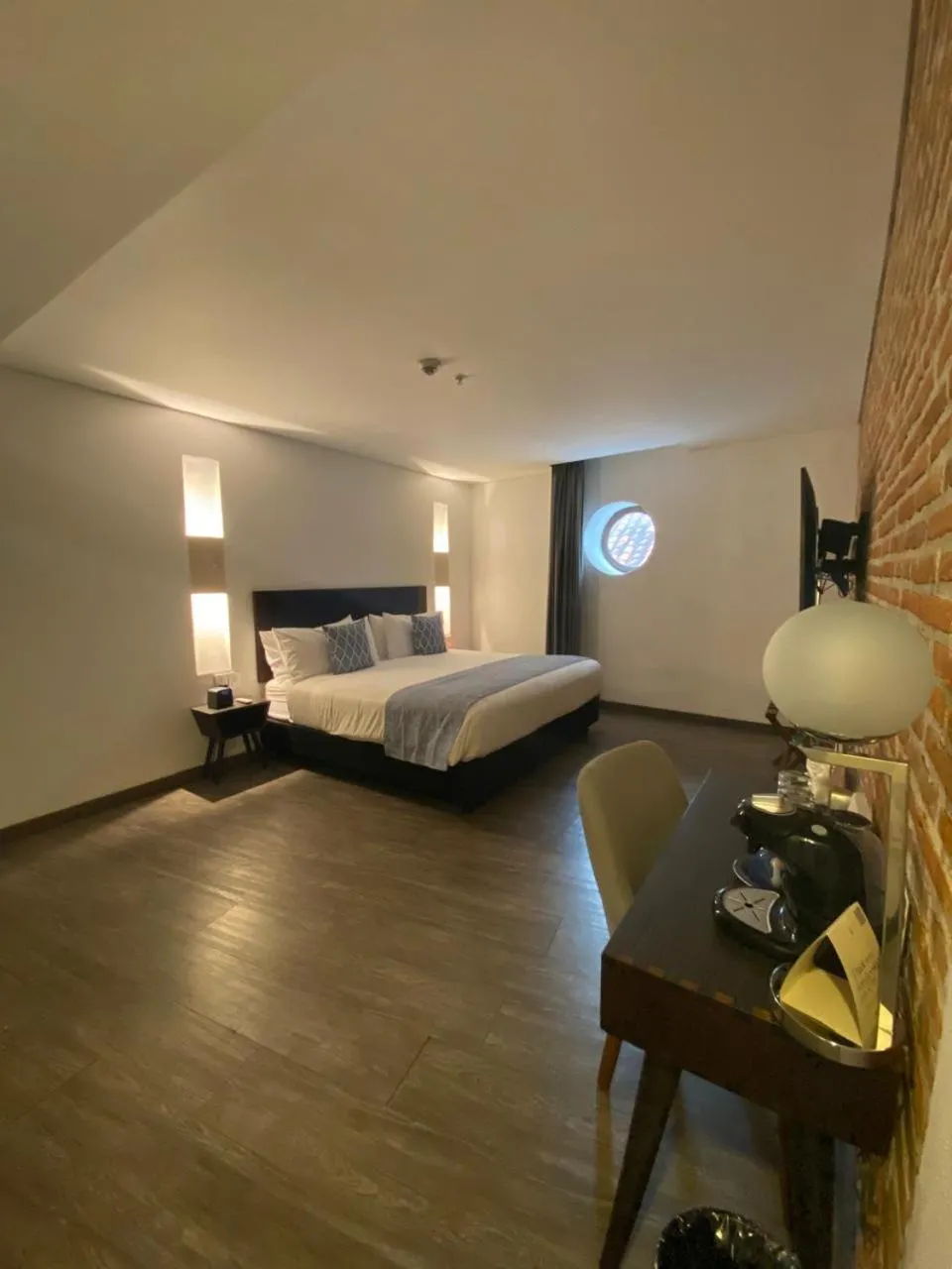 Decorative detail, Bed in Hotel Santa Catalina By OxoHotel