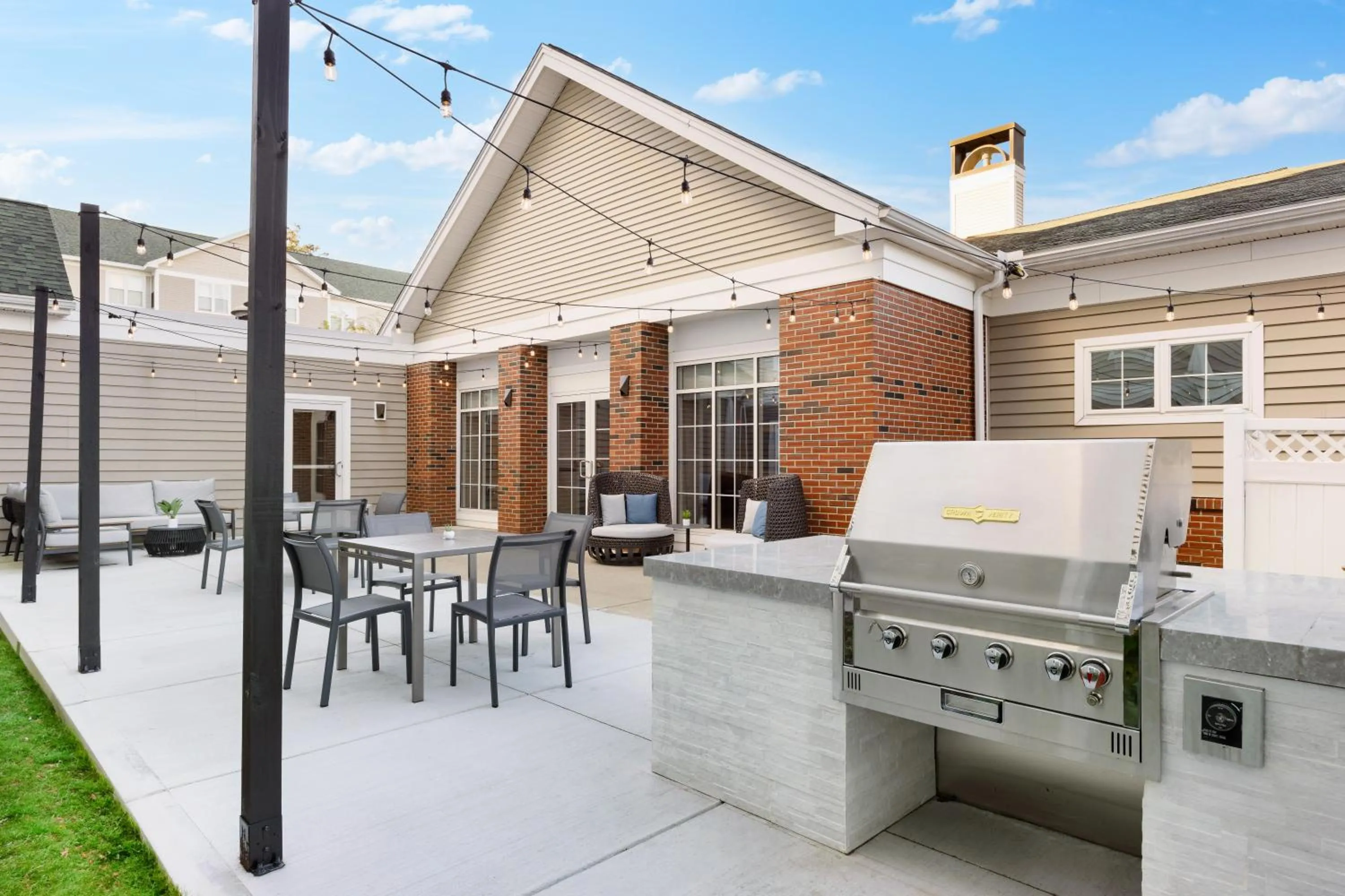 Patio in Homewood Suites by Hilton Manchester/Airport