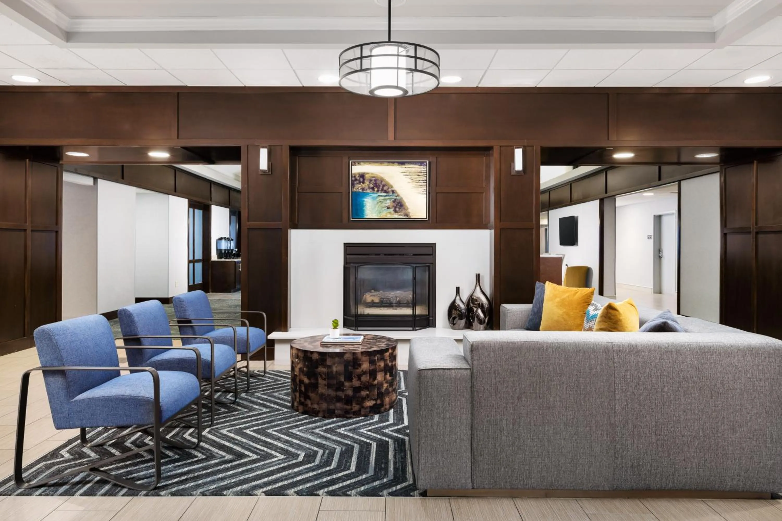 Lobby or reception in Homewood Suites by Hilton Manchester/Airport