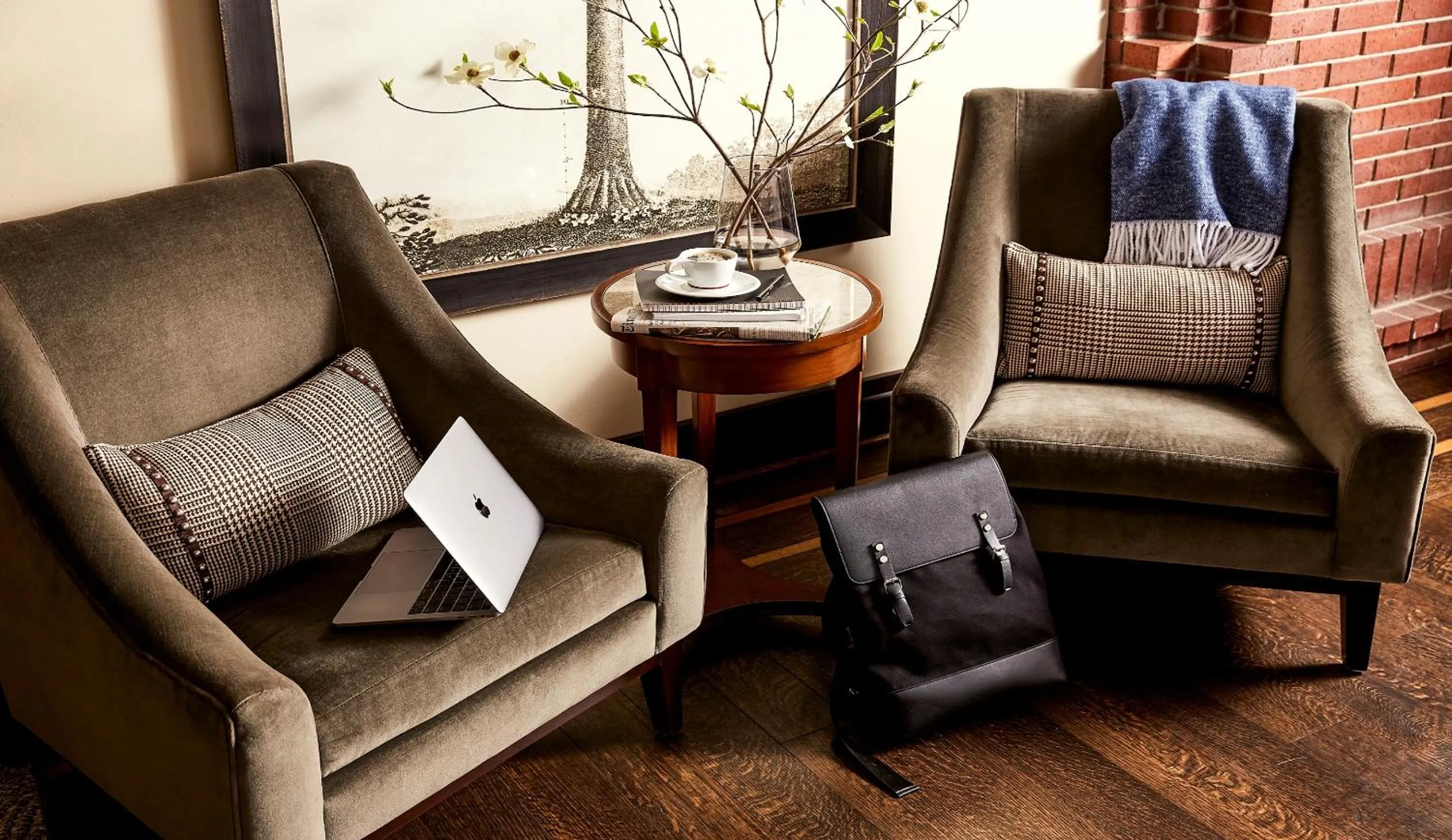 Seating area in The Stanford Park Hotel