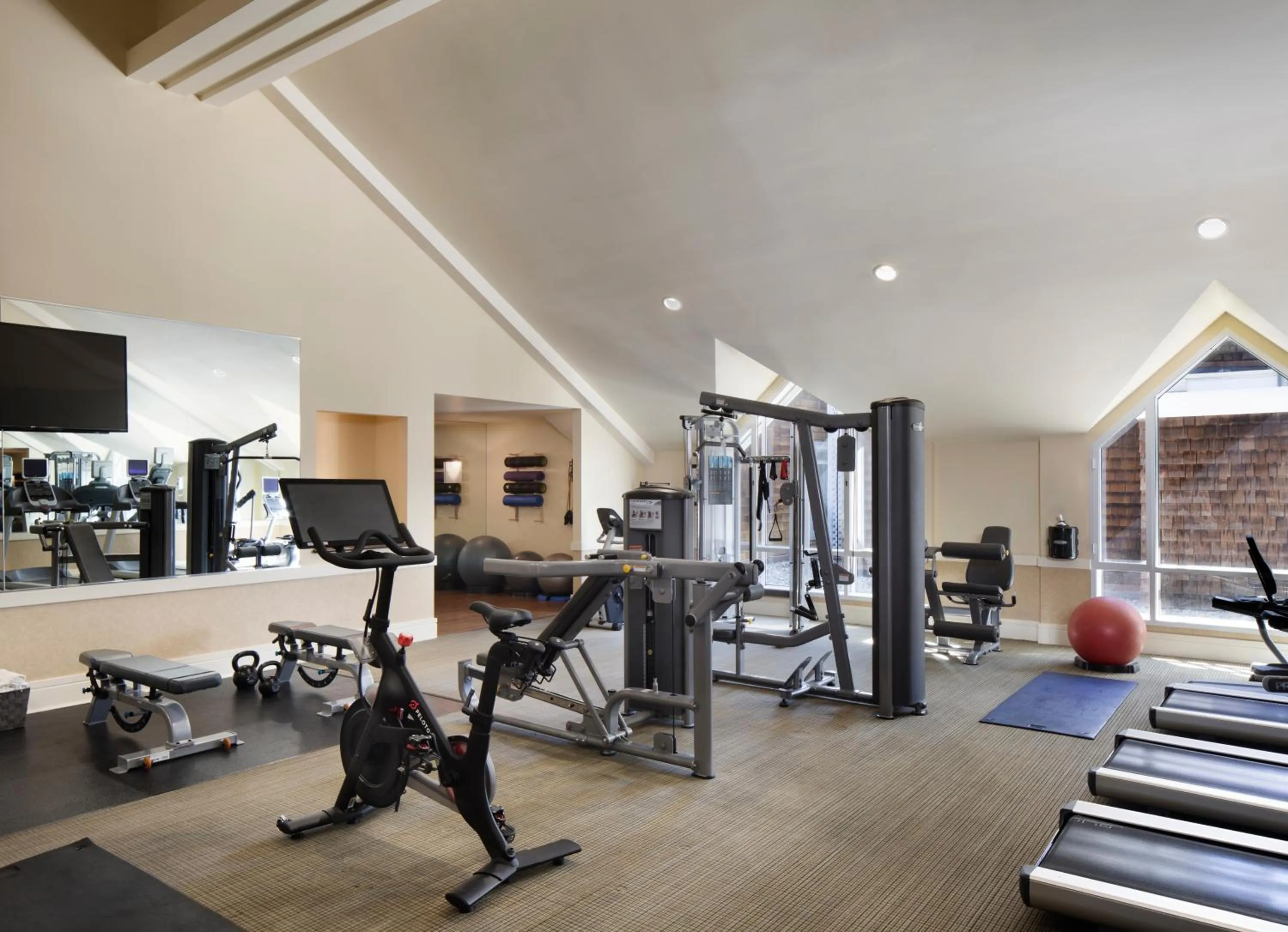Fitness centre/facilities in The Stanford Park Hotel