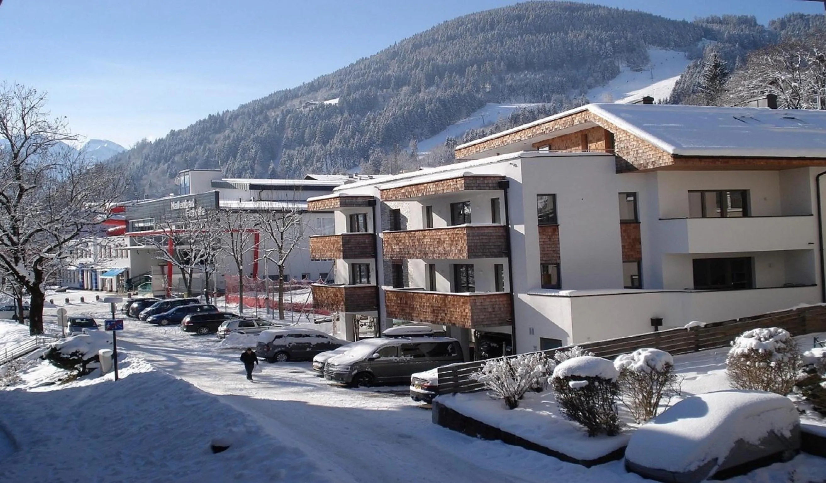Off site in Appartement Living Schönwies apartments with private Infrared cabin and Zell am See Kaprun summercard