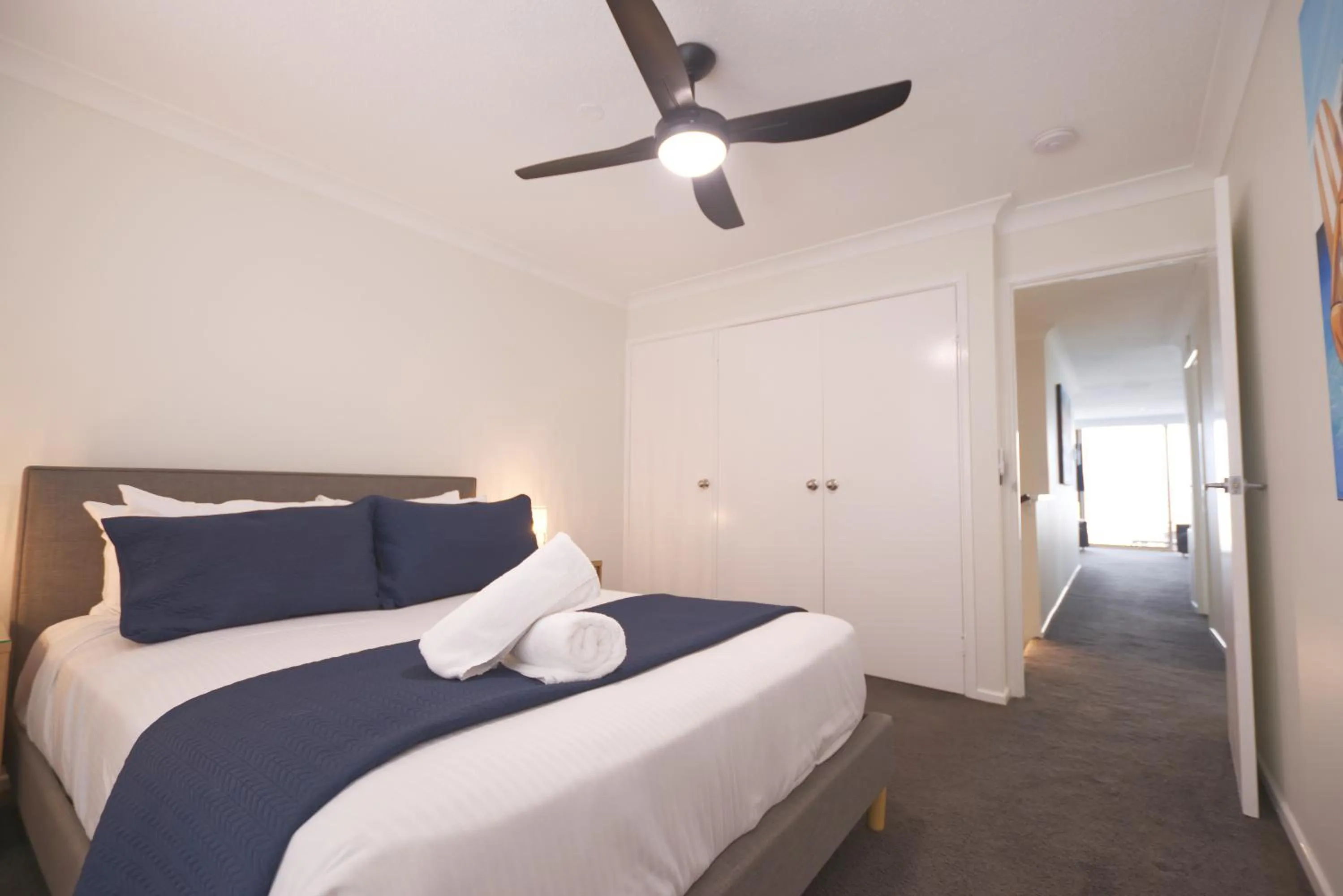 Bed in Osprey Apartments