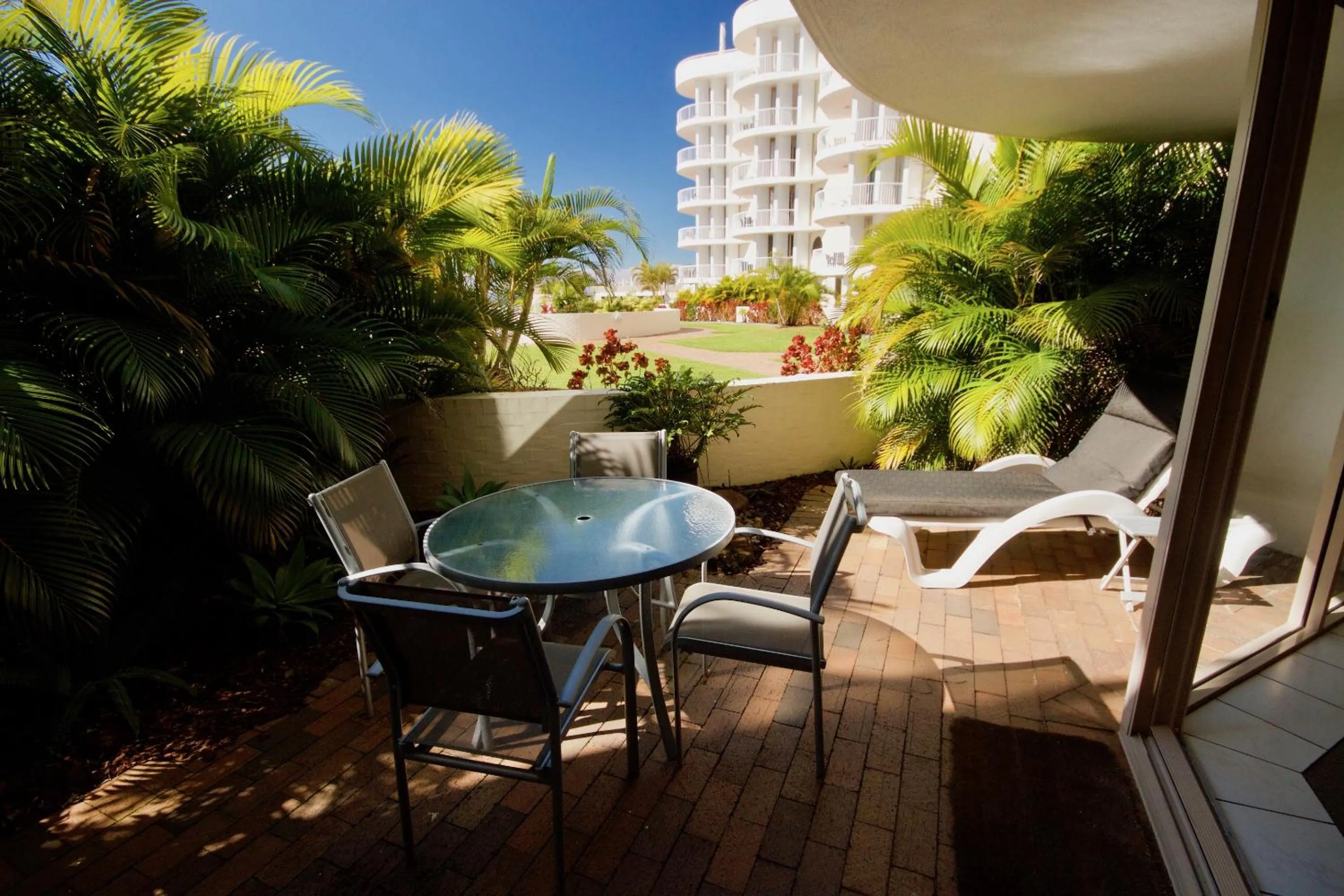 Patio in Osprey Apartments