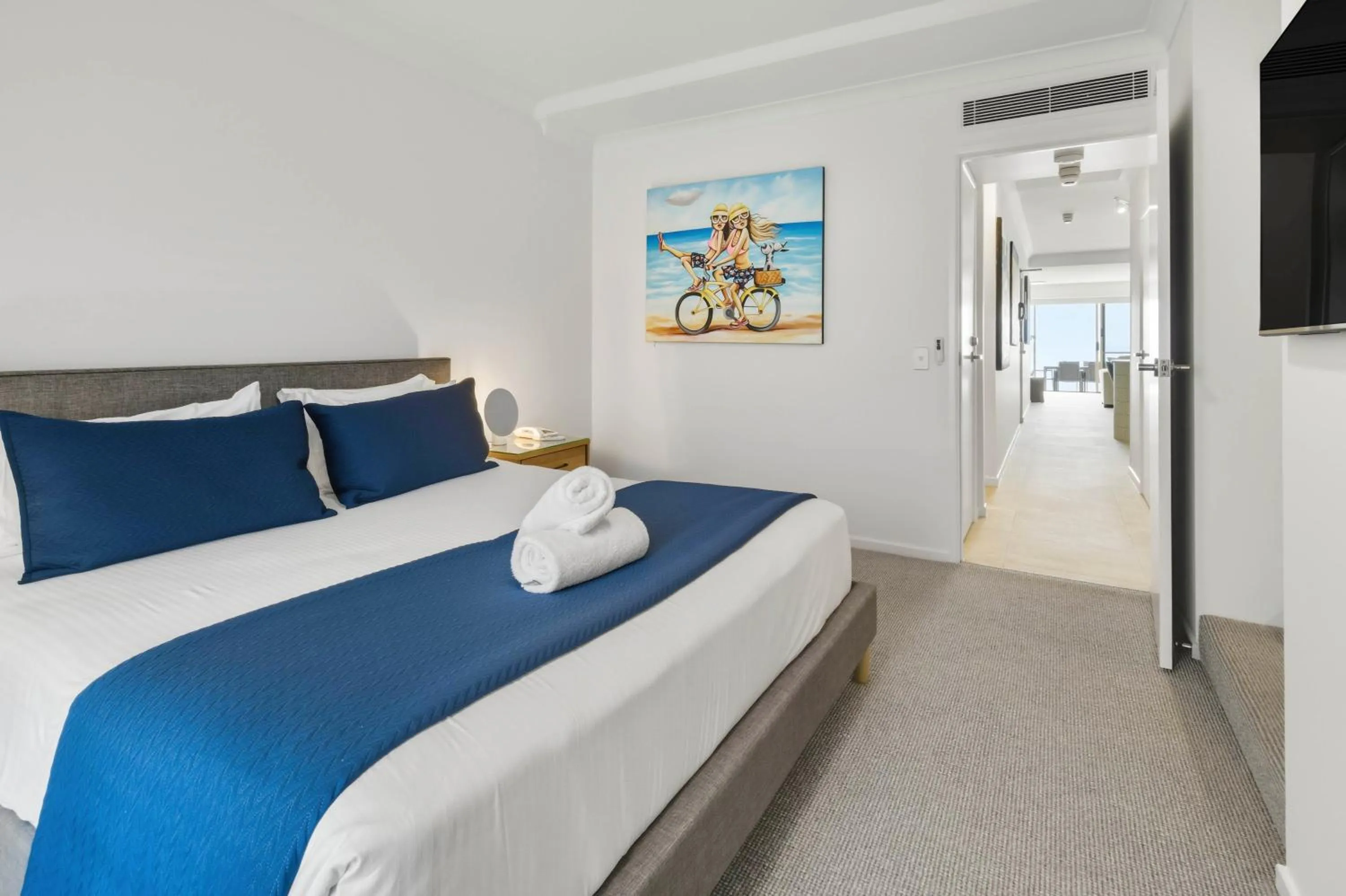 Bedroom, Bed in Osprey Apartments