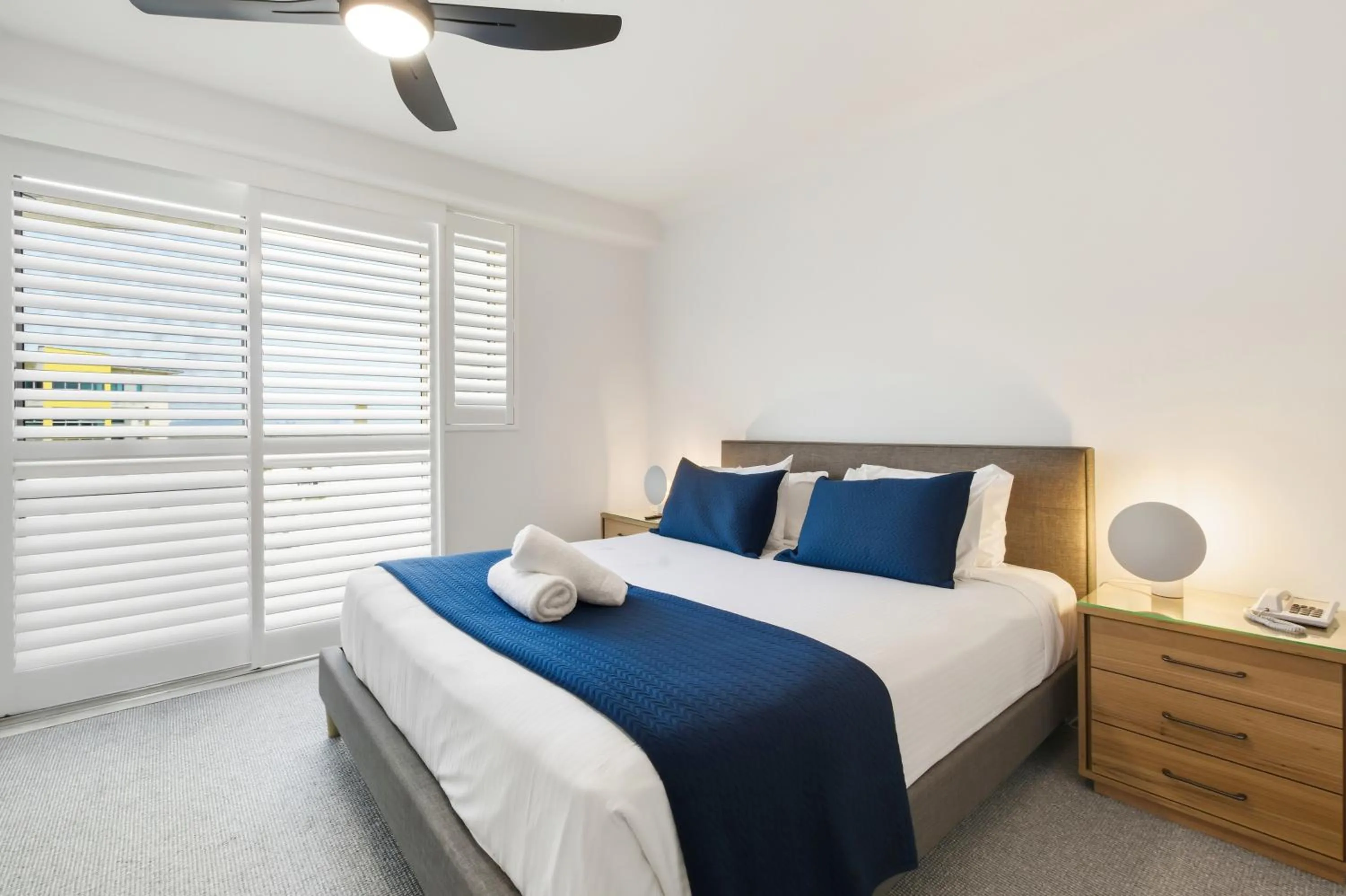 Bedroom, Bed in Osprey Apartments