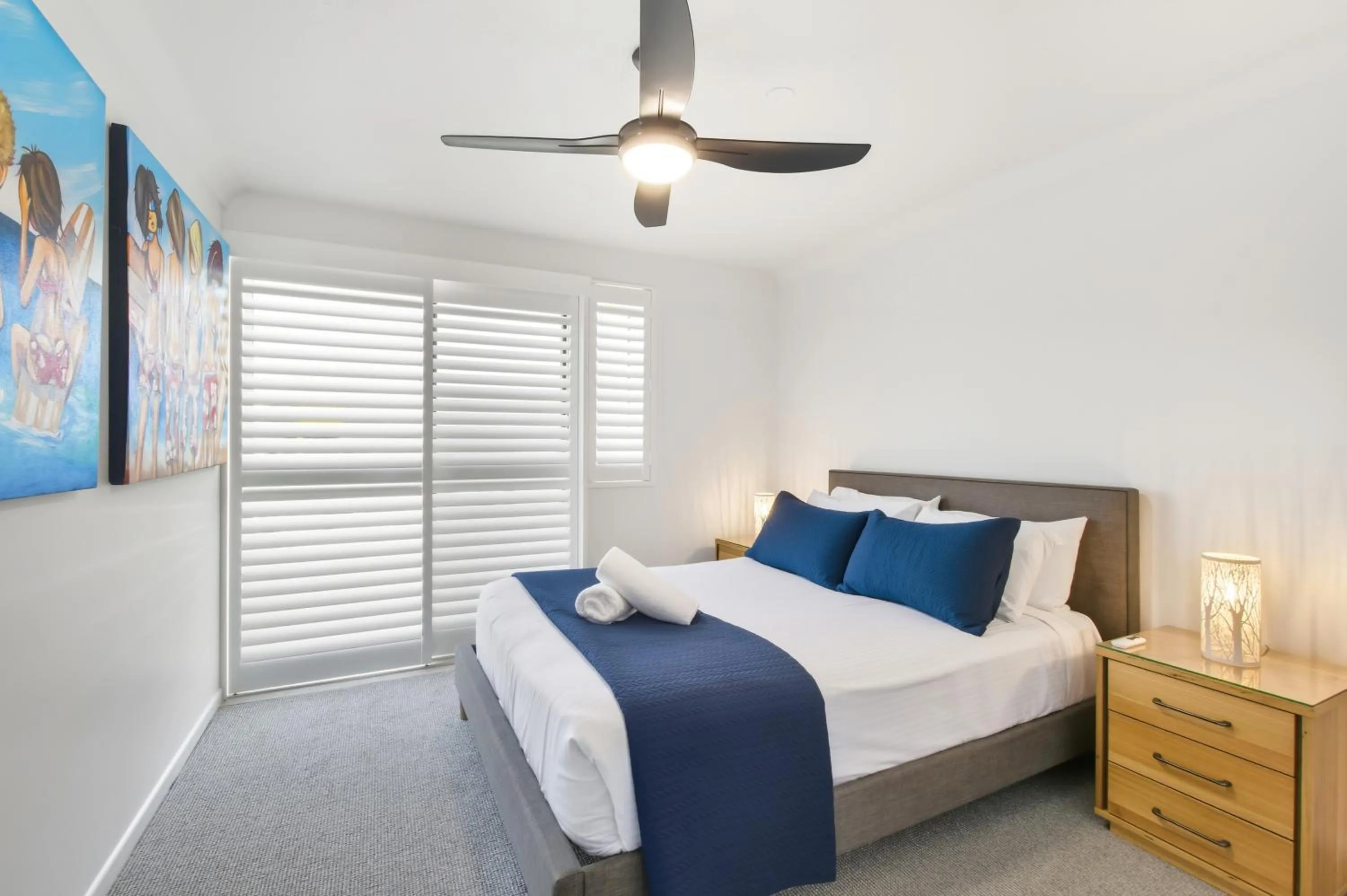 Bedroom, Bed in Osprey Apartments