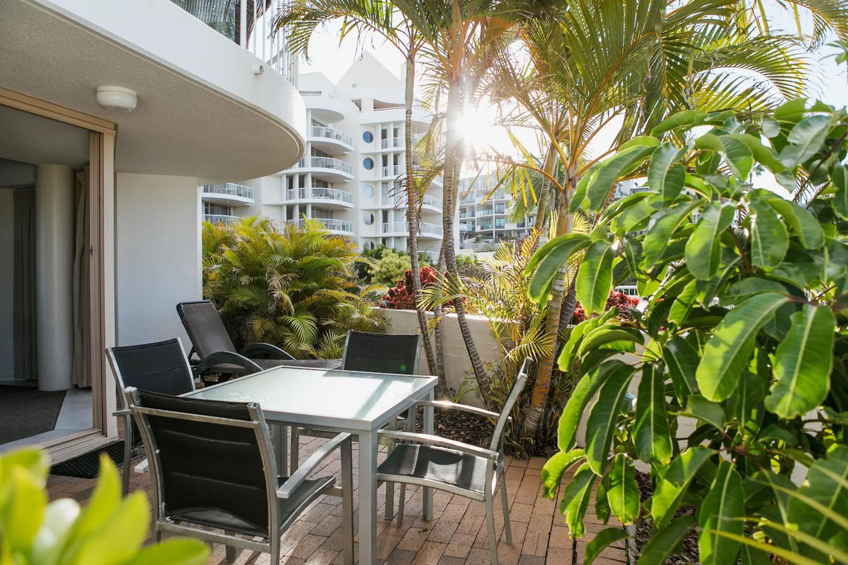 Patio in Osprey Apartments