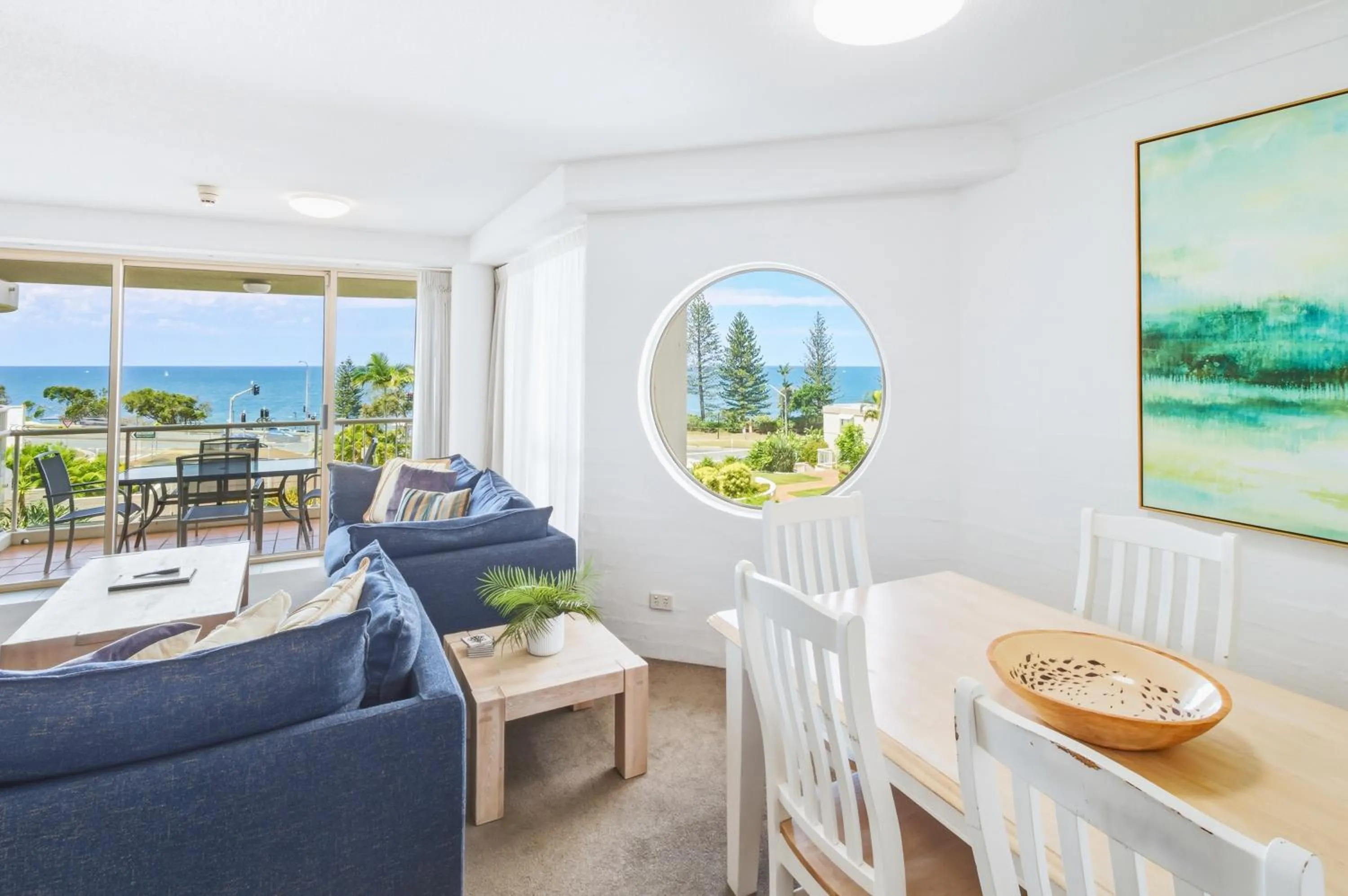 Living room in Osprey Apartments