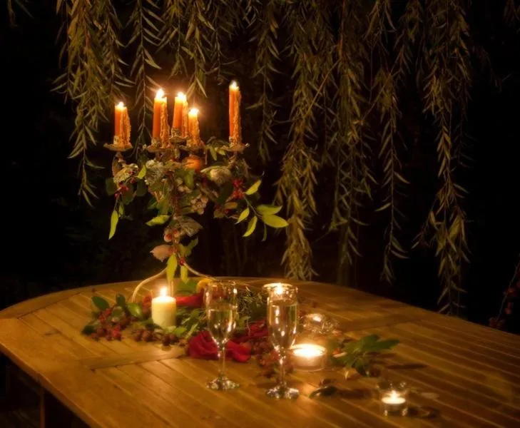 Patio in Chambres "Au Jardin"