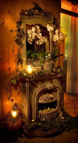 Decorative detail in Chambres "Au Jardin"