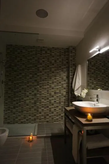 Bathroom in Turin Airport Hotel & Residence